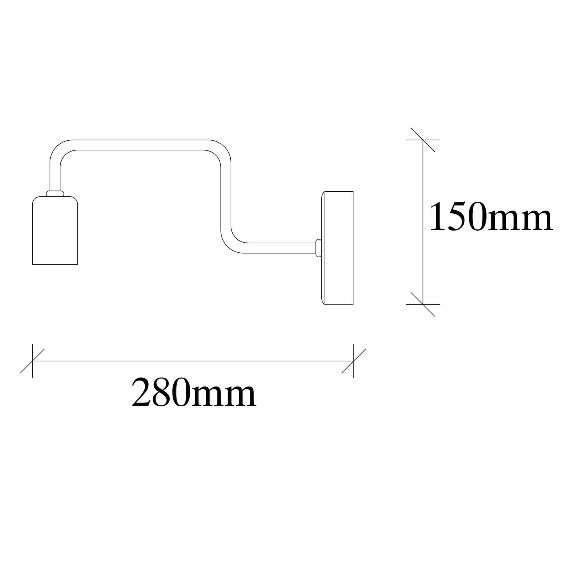 Denge - 3433 - Wandleuchte