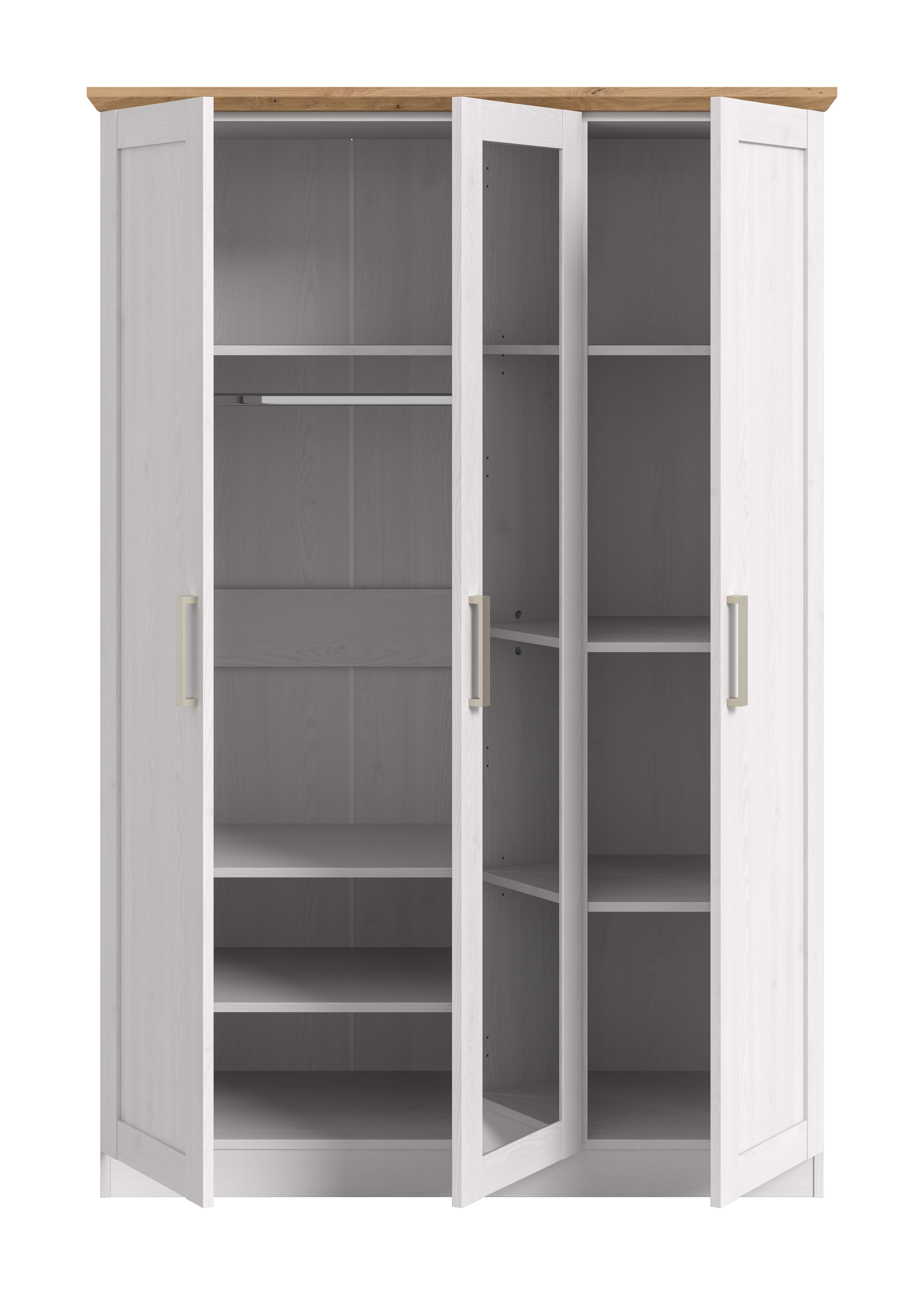 Florenz Kleiderschrank 3-türig