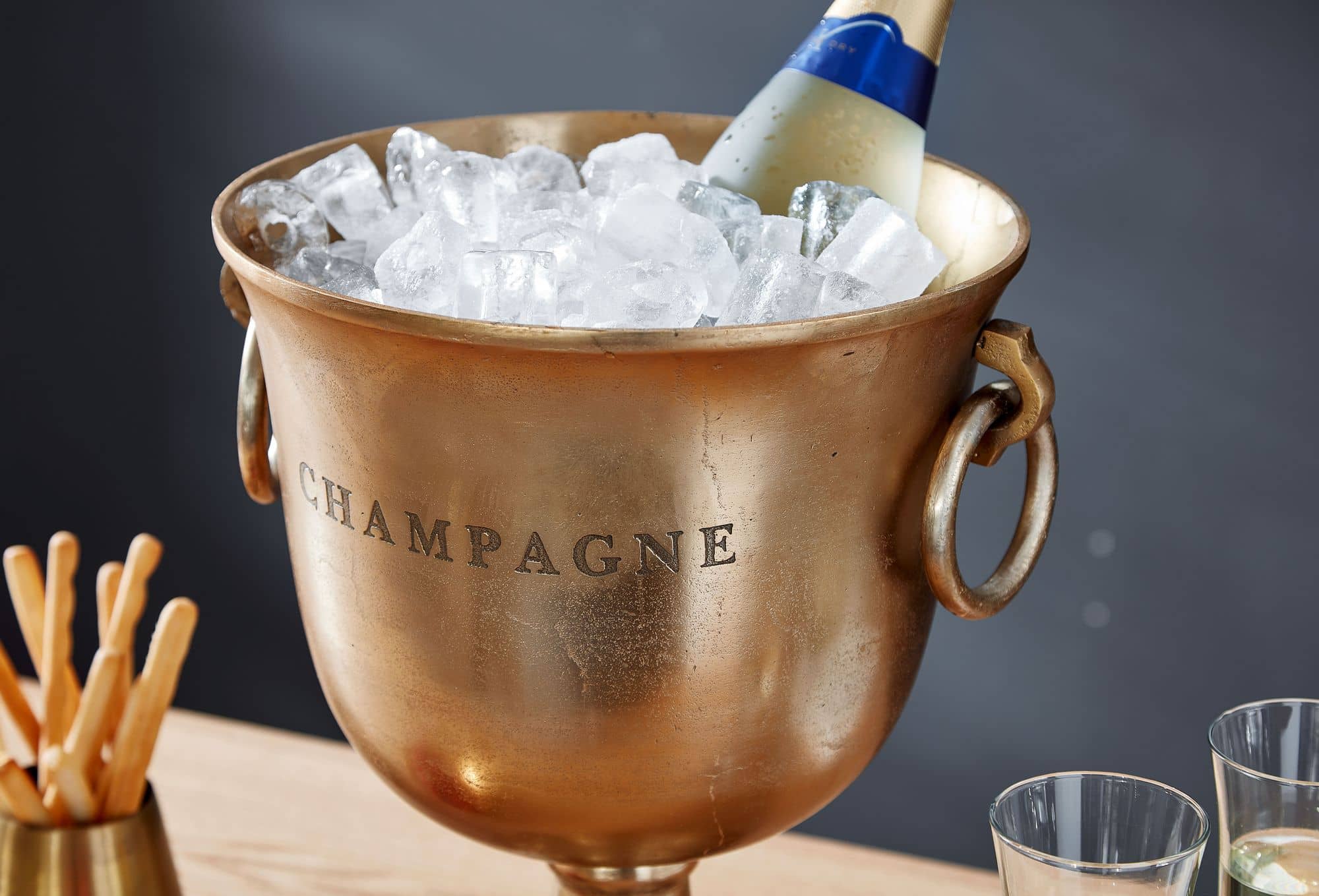 Champagnerkühler Gold 28 Champagnerkühler Gold 28