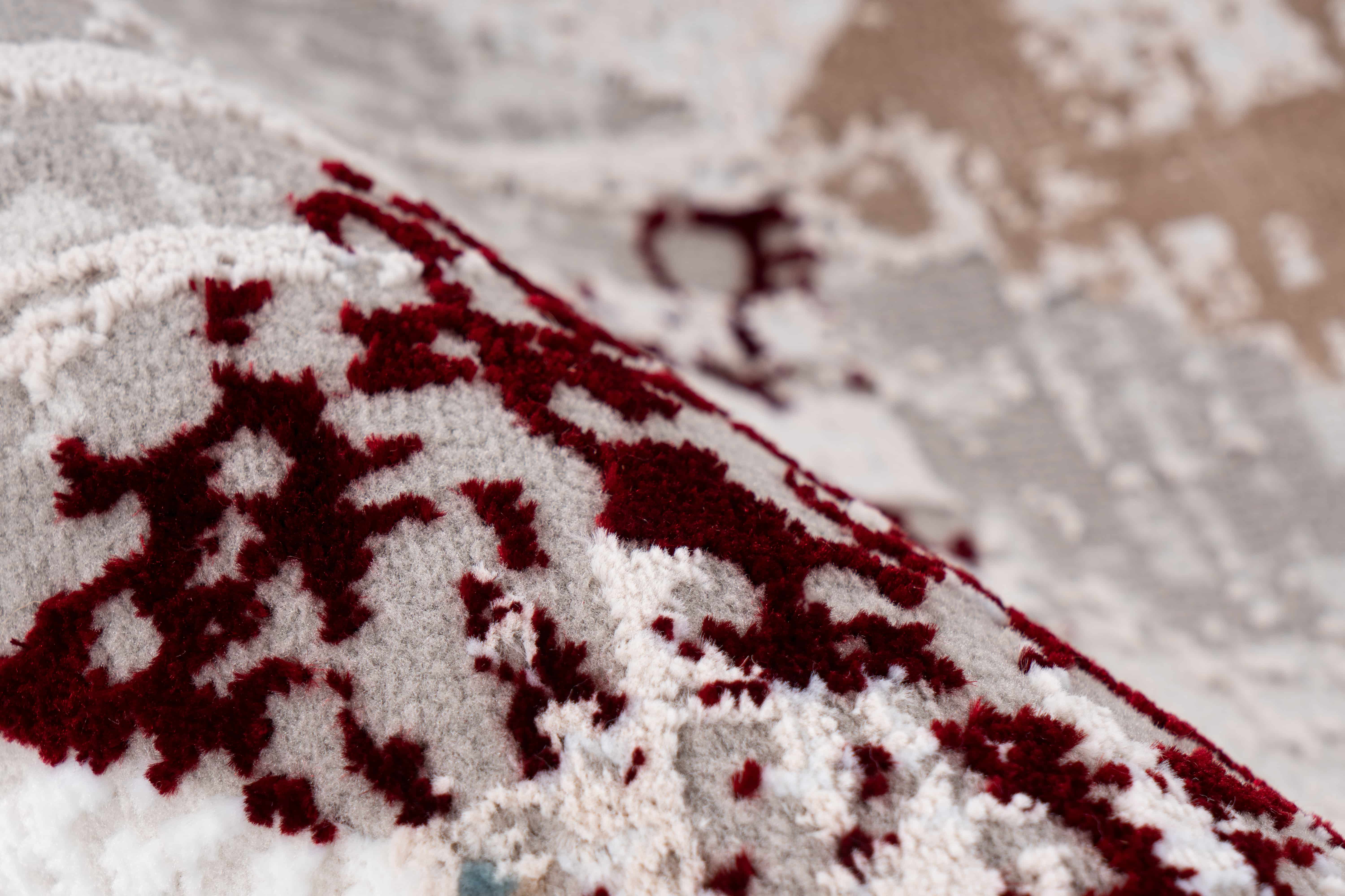 Teppich Akropolis 225 Grau / Lachsrosa 80cm x 150cm | Vintage-Teppich Teppich Akropolis 225 Grau / Lachsrosa 80cm x 150cm | Vintage-Teppich