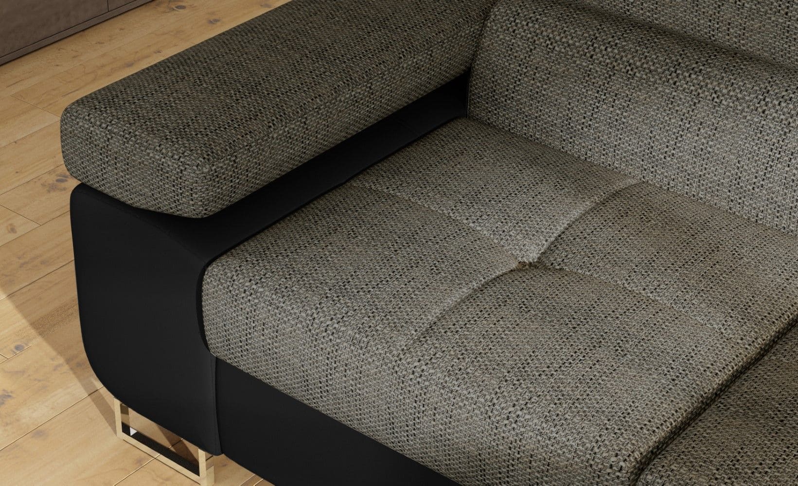 Eltap Ecksofa Anton Berlin & Soft mit Schlaffunktion