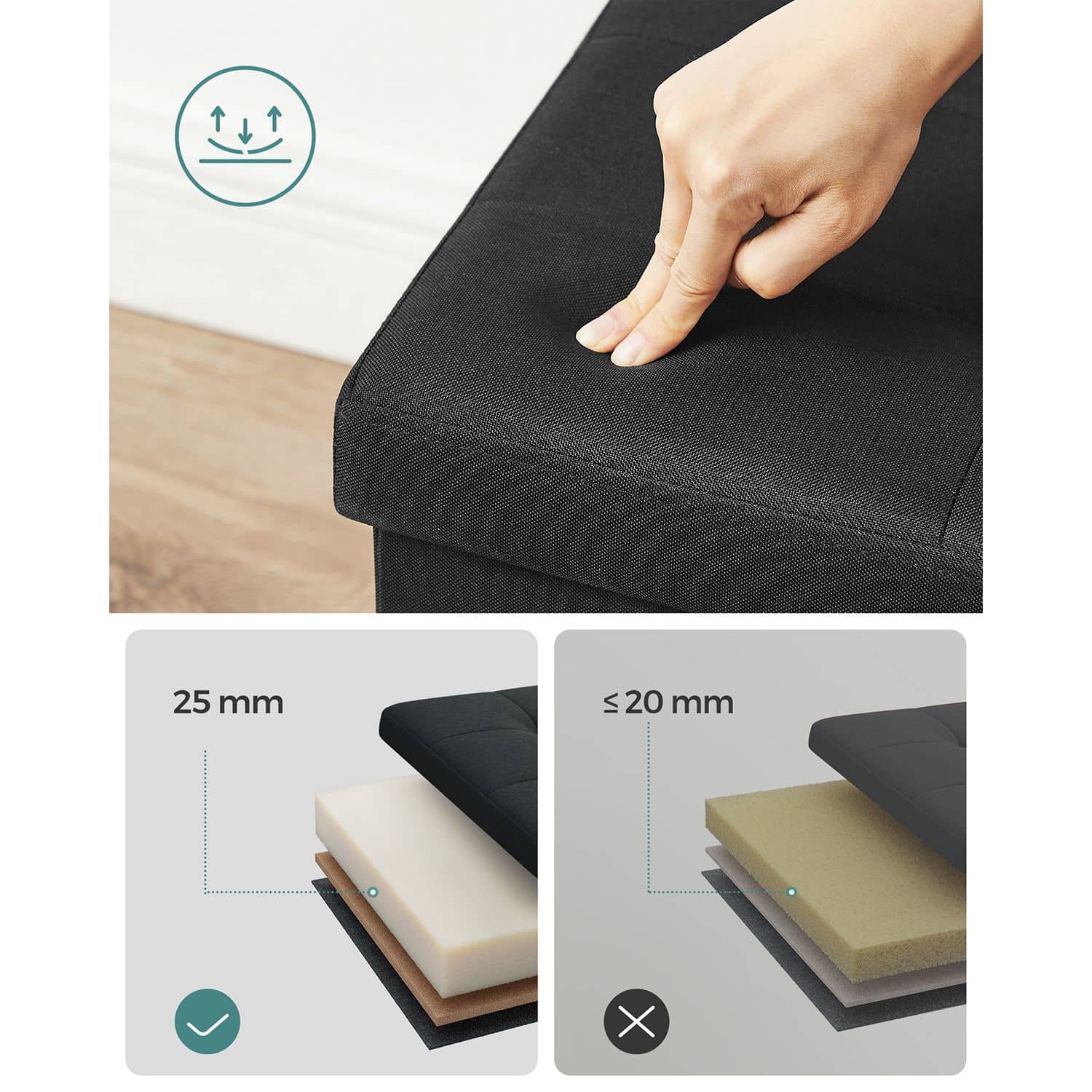 Sitzbank mit Stauraum-B34LSF077B01 Sitzbank mit Stauraum-B34LSF077B01