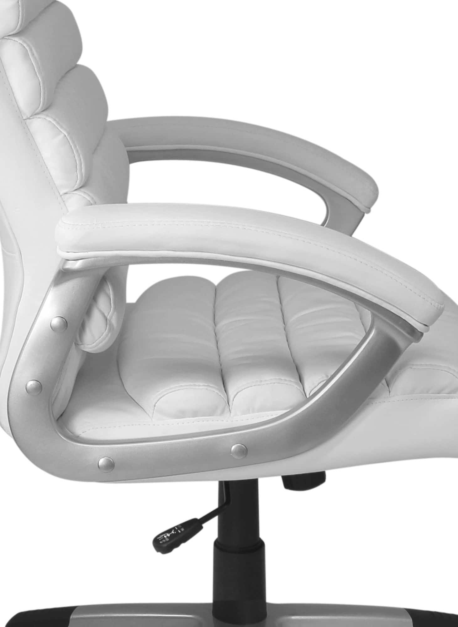 23257-AMSTYLE-Buerostuhl-VALENCIA-Kunstleder-Weis_2 Valencia Bürostuhl Kunstleder Weiß ergonomisch mit Kopfstütze
