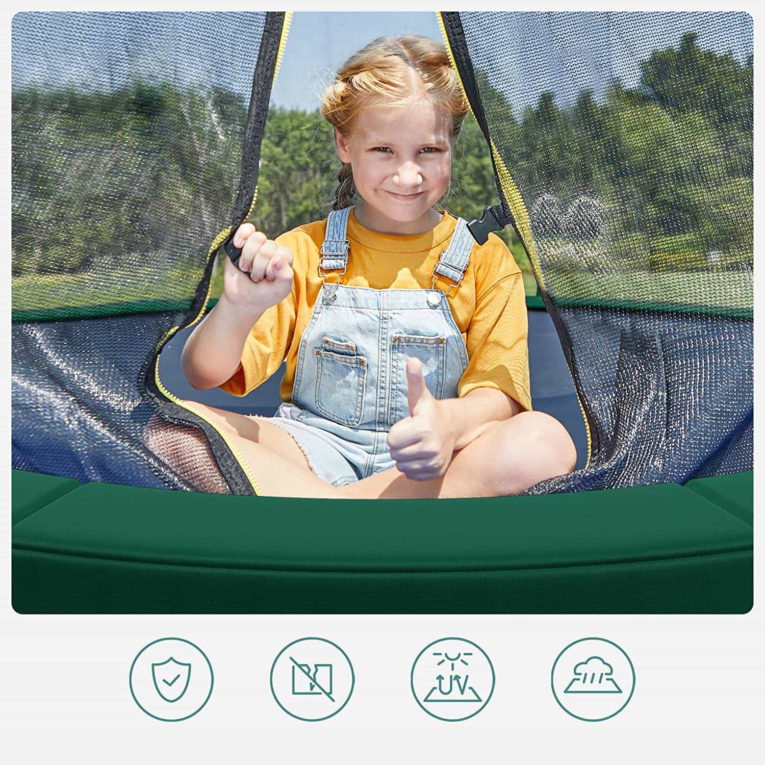 Randabdeckung für Ø 244 cm Trampolin-STP8GN Randabdeckung für Ø 244 cm Trampolin-STP8GN