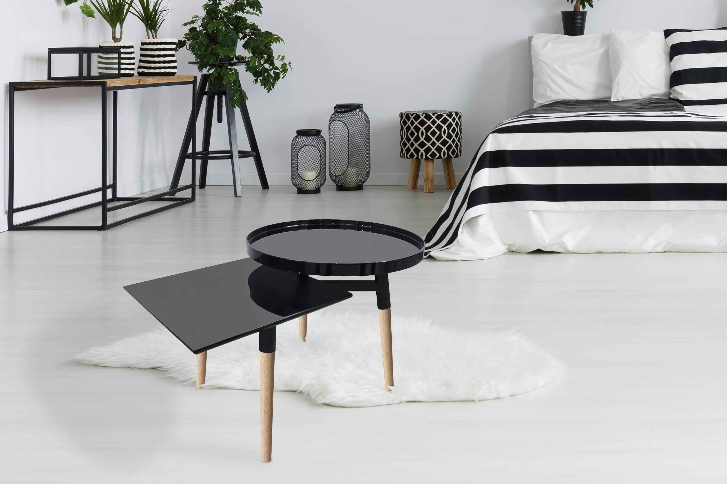 Beistelltisch Butler 210 Schwarz