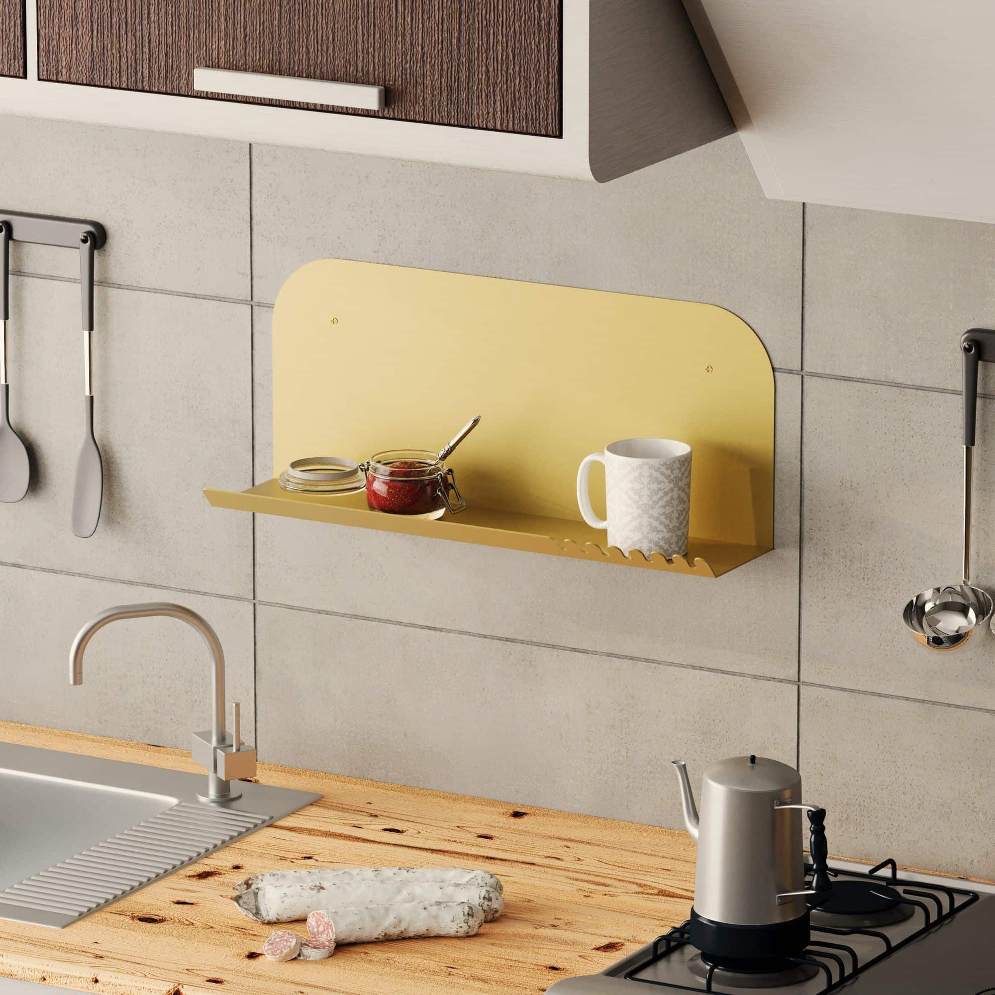 Long Pouch - Gold - Wandregal