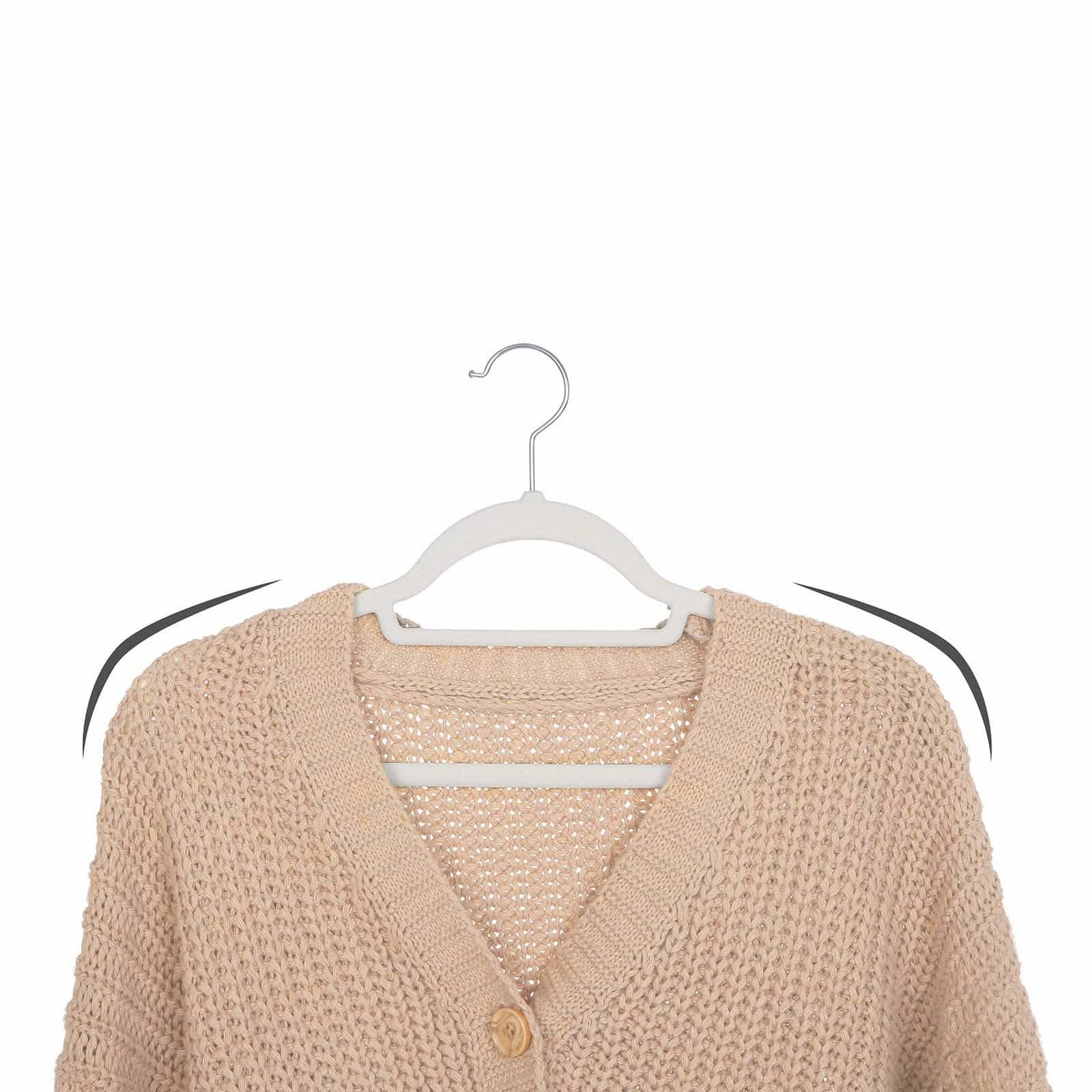 Kleiderbügel weiß-B34CRF020W02 Kleiderbügel weiß-B34CRF020W02