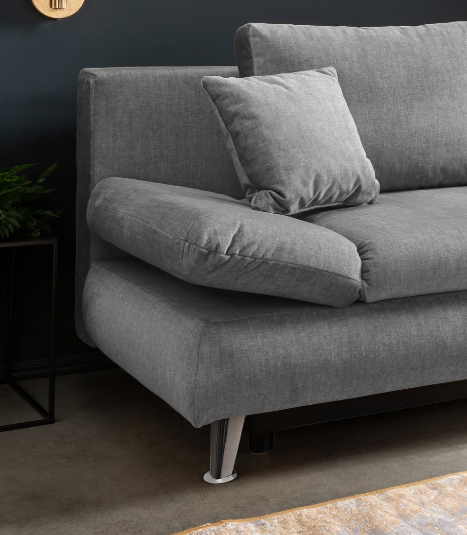 Benformato_Dale_2FAFBK_9412_F06-4 Komfort in Silber: Entdecke die zeitlose Schönheit des Benformato Sofa Dale