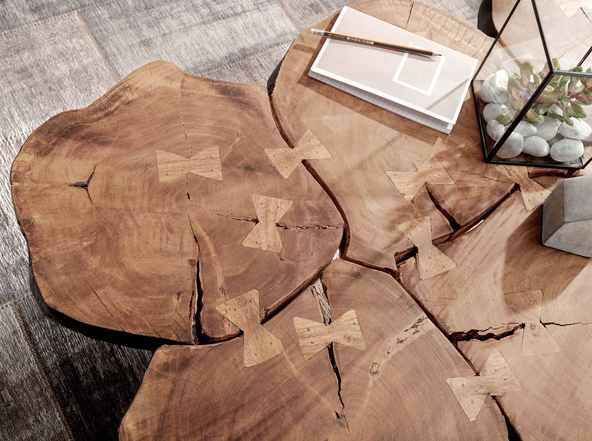 Couchtisch BAGLI Massiv-Holz Akazie 115 cm breit Wohnzimmer-Tisch Design Metallbeine Landhaus-Stil Beistelltisch Couchtisch BAGLI Massiv-Holz Akazie 115 cm breit Wohnzimmer-Tisch Design Metallbeine Landhaus-Stil Beistelltisch