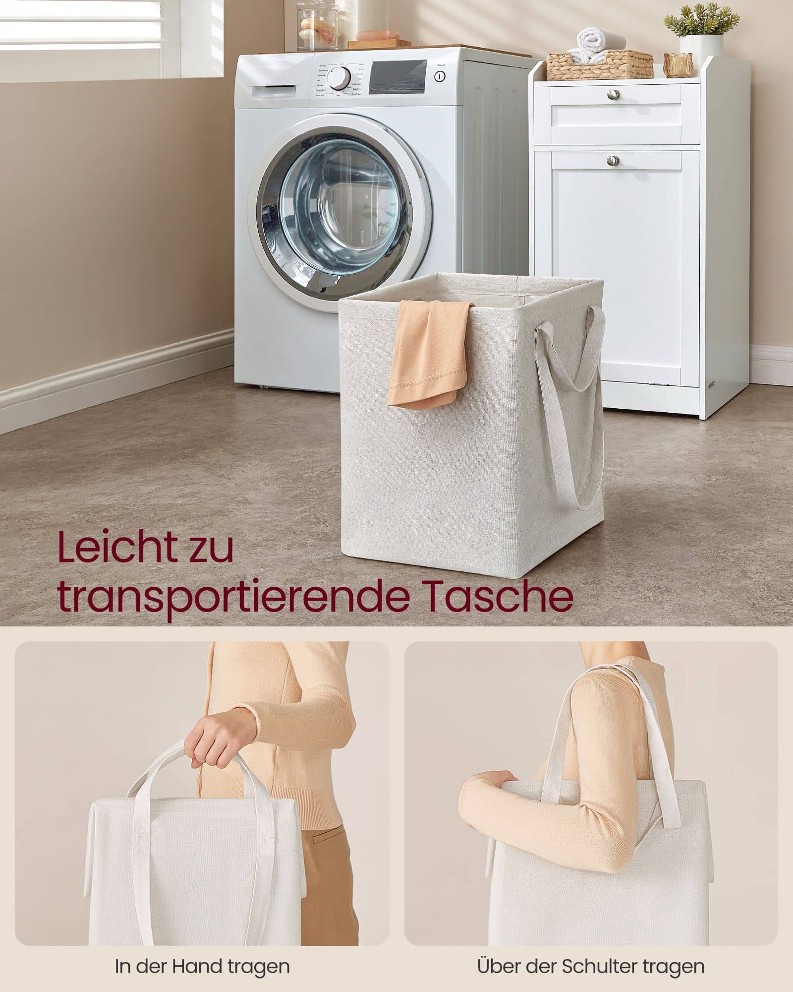 Badezimmerschrank mit Wäschekorb 40 x 40 x 80,2 cm Badezimmerschrank mit Wäschekorb 40 x 40 x 80,2 cm