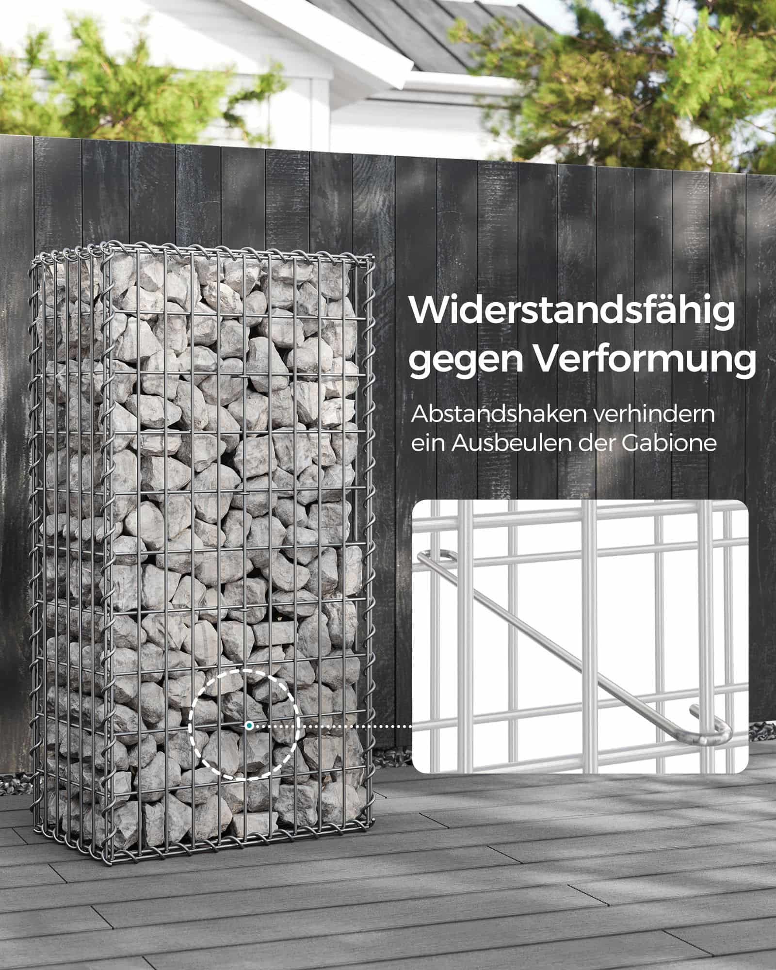 Gabionenkörbe mit 5 x 10 cm Maschenweite-B34GGB253V1 Gabionenkörbe mit 5 x 10 cm Maschenweite-B34GGB253V1