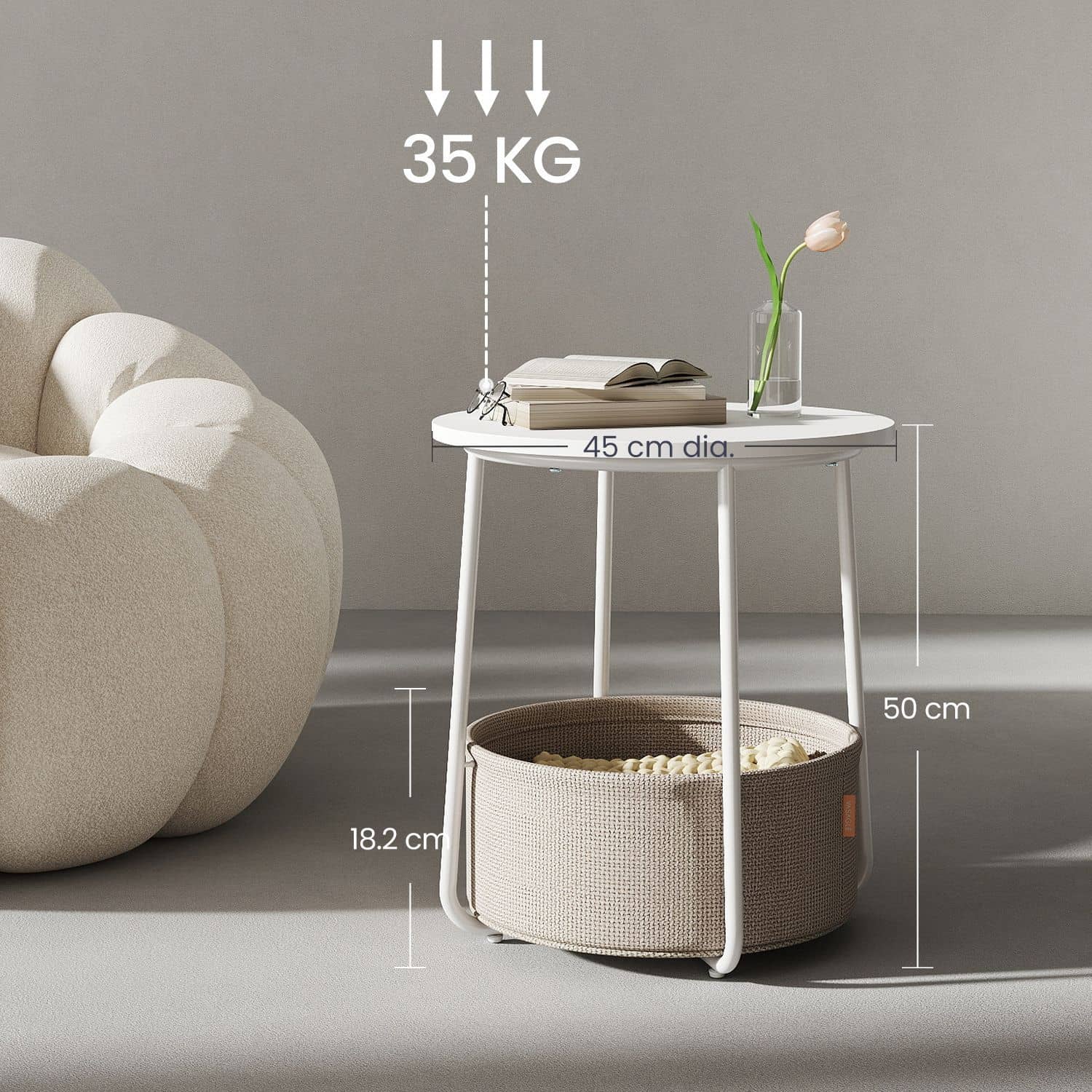 Beistelltisch rund, kleiner Tisch, Couchtisch klein Beistelltisch rund, kleiner Tisch, Couchtisch klein