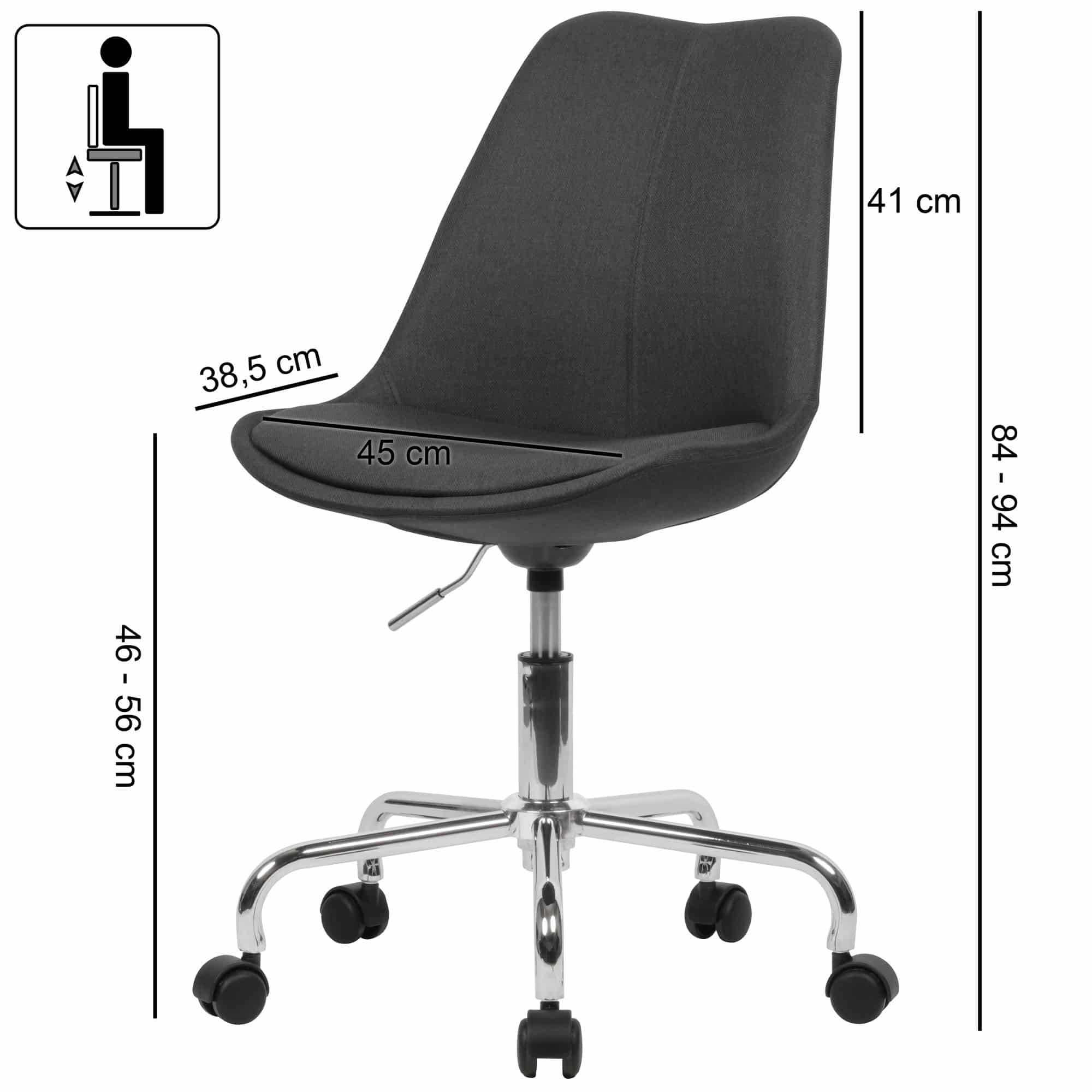 52394-AMSTYLE-Schreibtischstuhl-Schwarz-Stoff-SPM1-422-SPM1-422_3 Schreibtischstuhl Schwarz Stoff