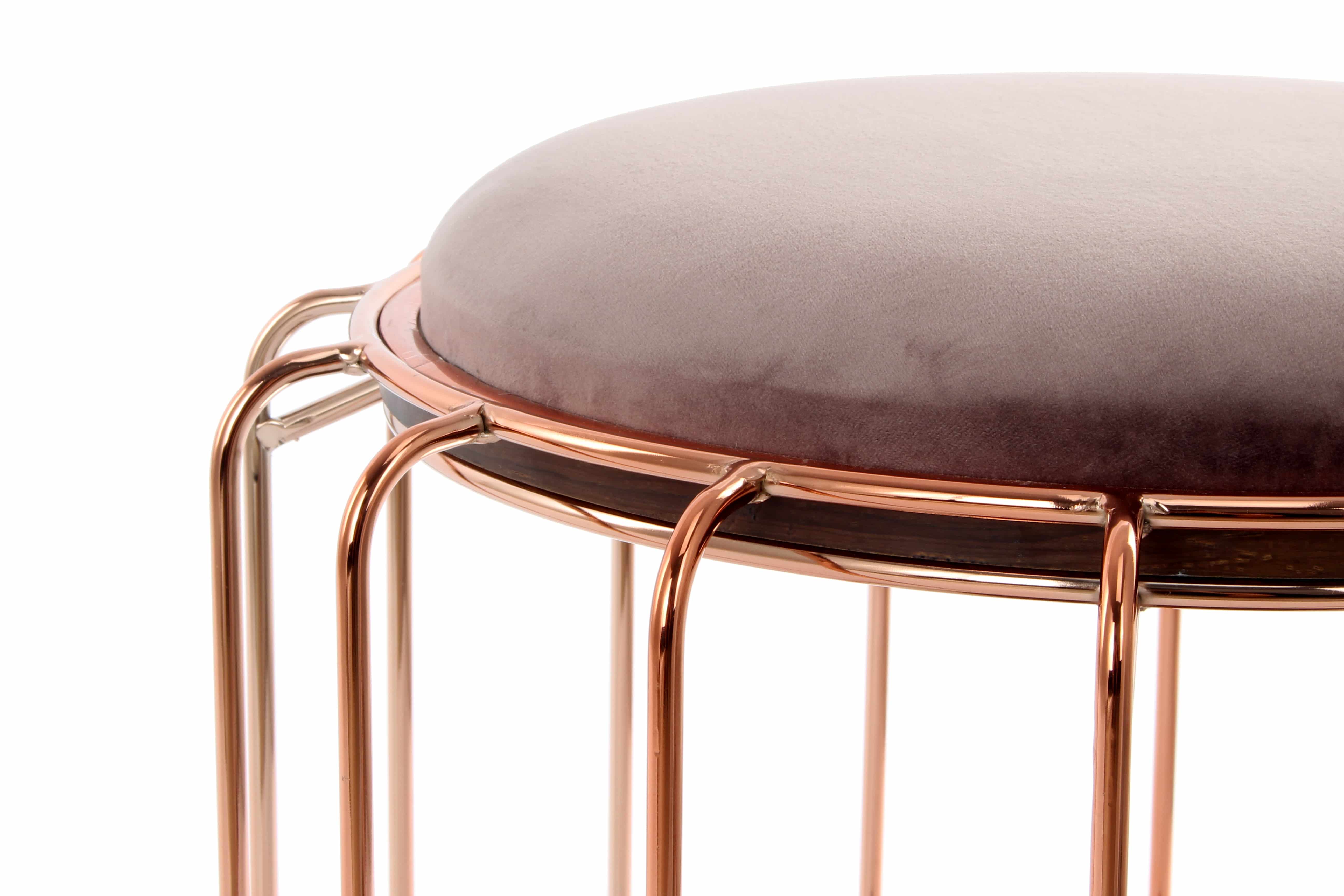 Beistelltisch / Pouf Comfortable 110 Hellviolett / Rosà Beistelltisch / Pouf Comfortable 110 Hellviolett / Rosà