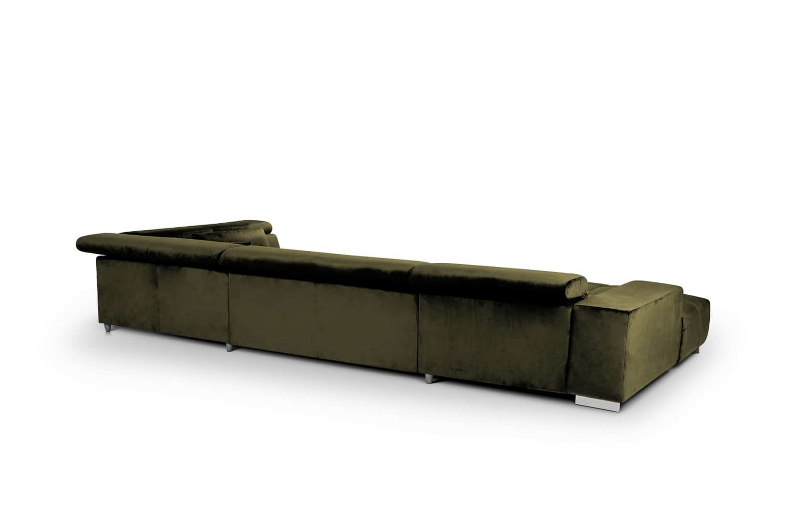 Orion XXL Wohnlandschaft - Stoff Velvet - Cotta Orion XXL Wohnlandschaft - Stoff Velvet - Cotta