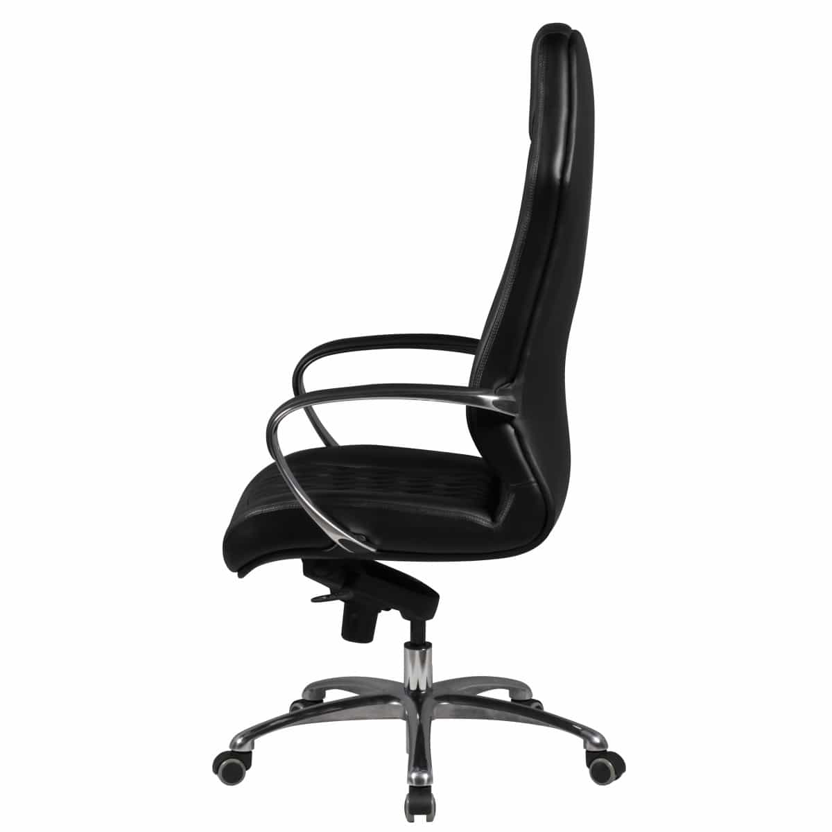 40235-AMSTYLE-Chefsessel-Monterey-Echtleder-SPM1-_3 Bürostuhl MONTEREY Echt-Leder Schwarz Schreibtischstuhl 120KG Chefsessel hohe Rückenlehne mit Kopfstütze X-XL