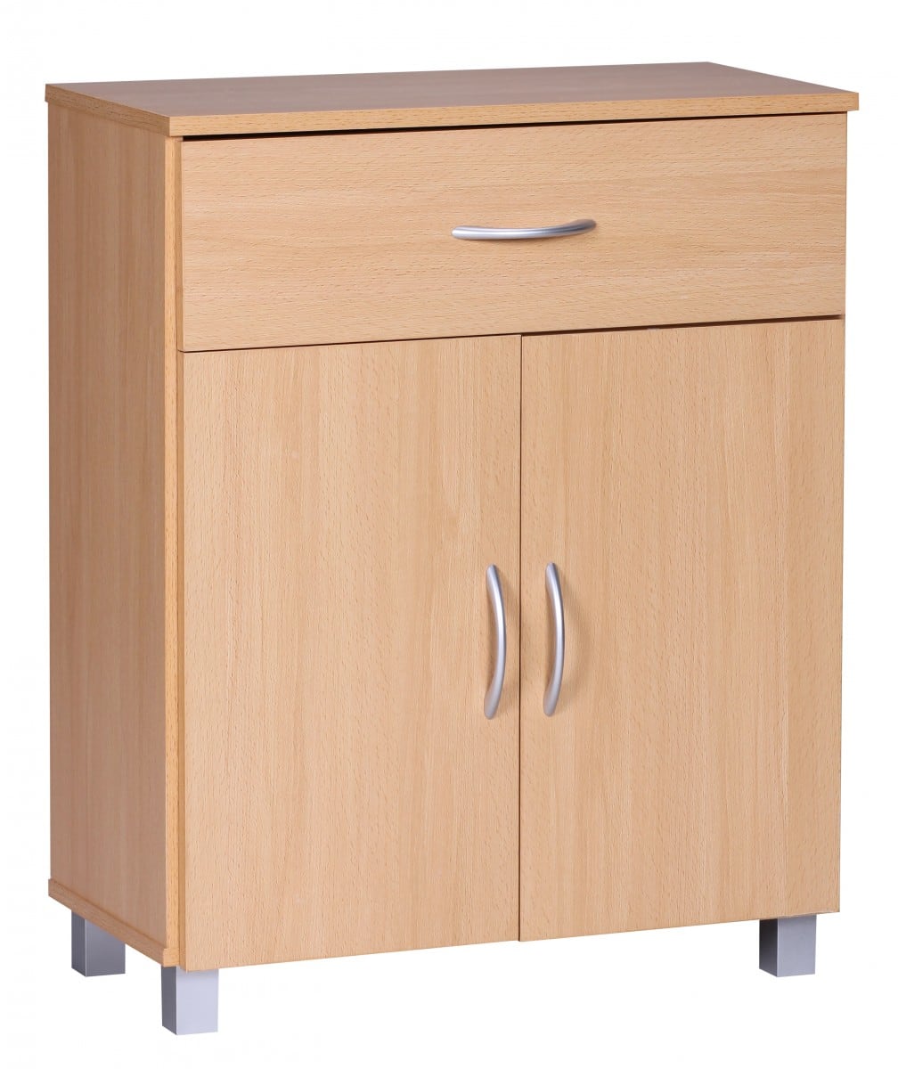 35977-WOHNLING-Sideboard-Buche-60-x-75-cm-WL1-335-WL1-33VI8ZmMAj5RSKj Sideboard Buche WL1.335 60x75x30cm Kommode mit Schublade und Türen