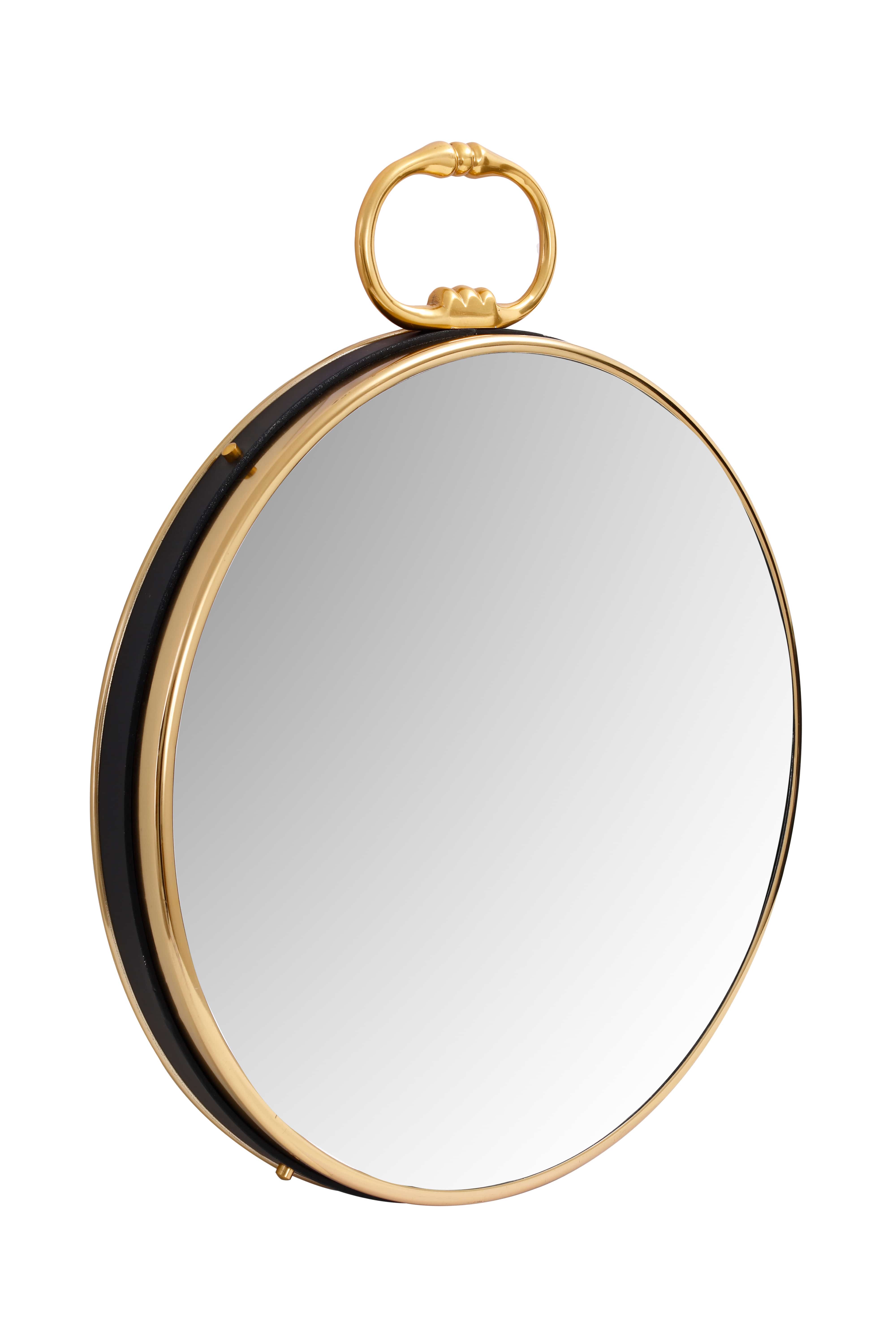 Wandspiegel Eleganca 425 Silber / Schwarz