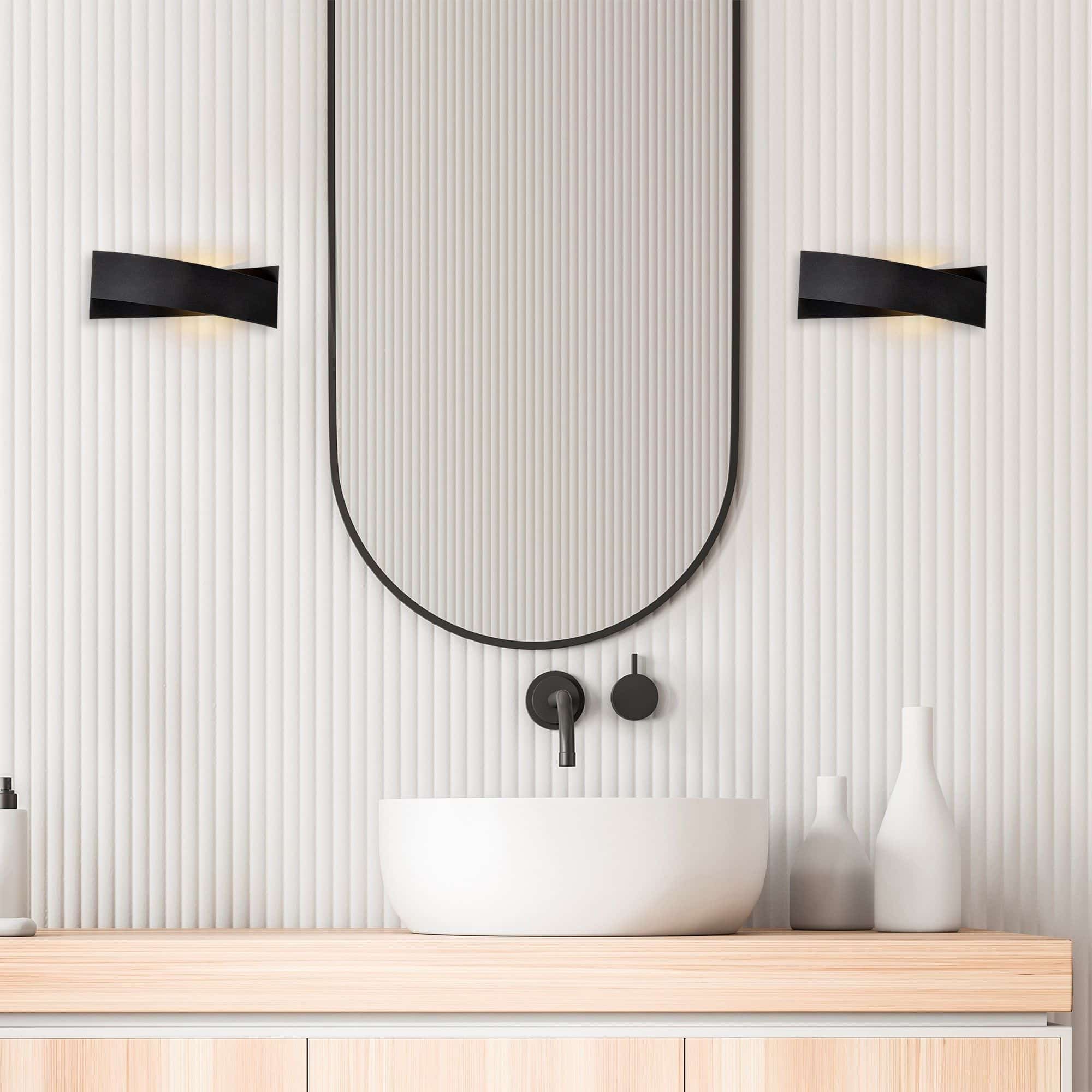 7156 - schwarz - Wandleuchte 7156 - schwarz - Wandleuchte