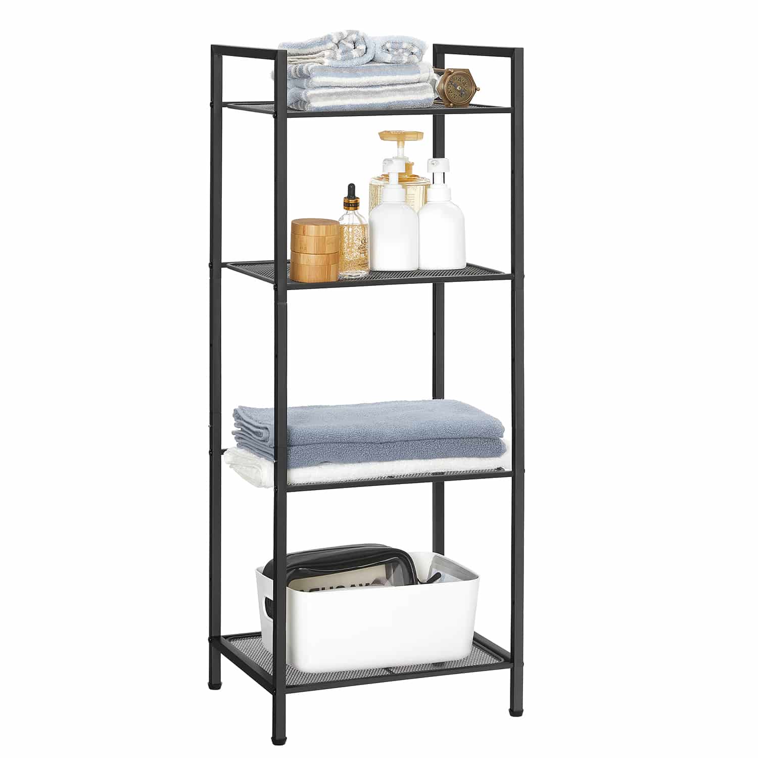 Badezimmerregal aus Metall-BSC034B01 Badezimmerregal aus Metall-BSC034B01