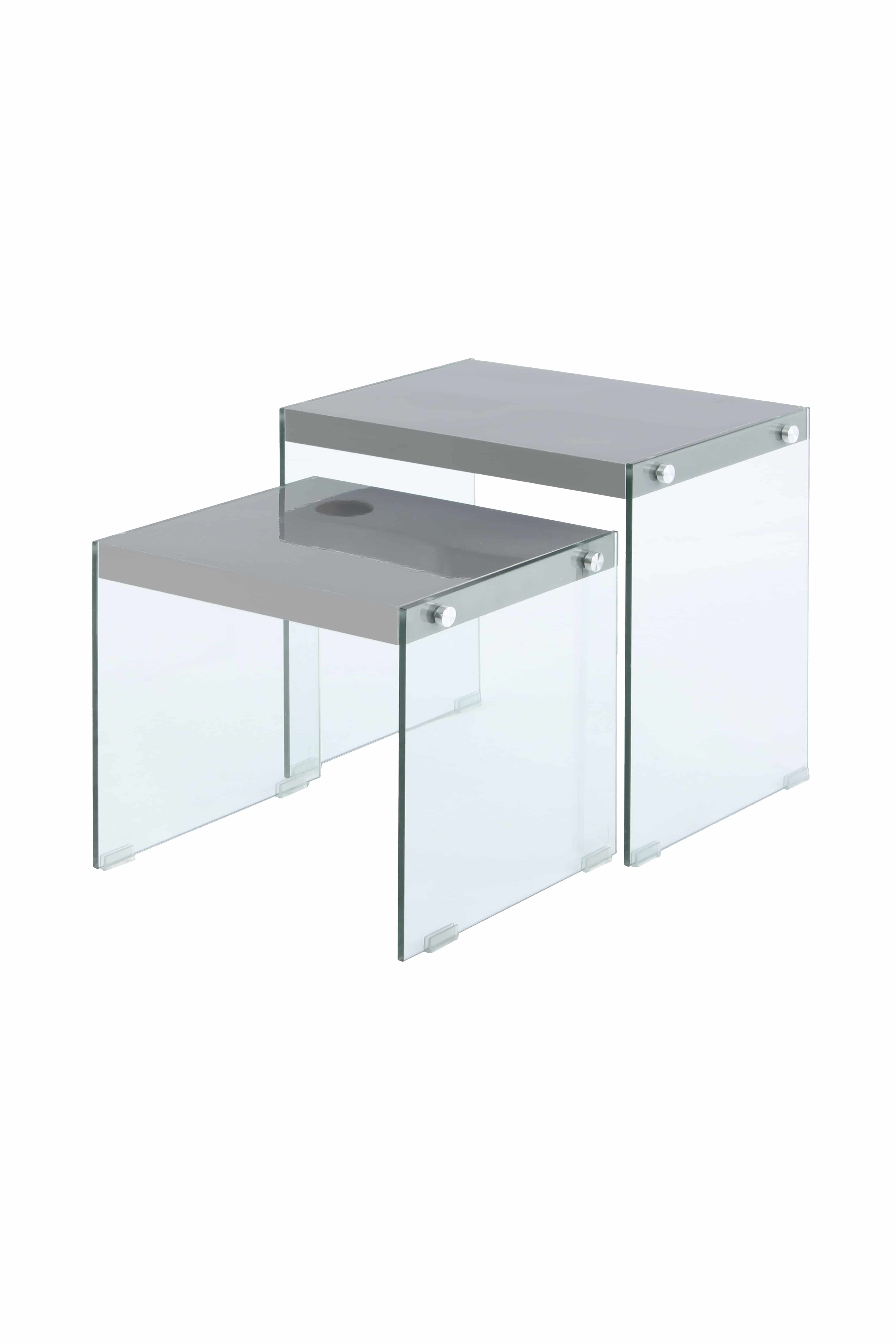 Beistelltisch 2er-Set Elementary 125 Grau Beistelltisch 2er-Set Elementary 125 Grau