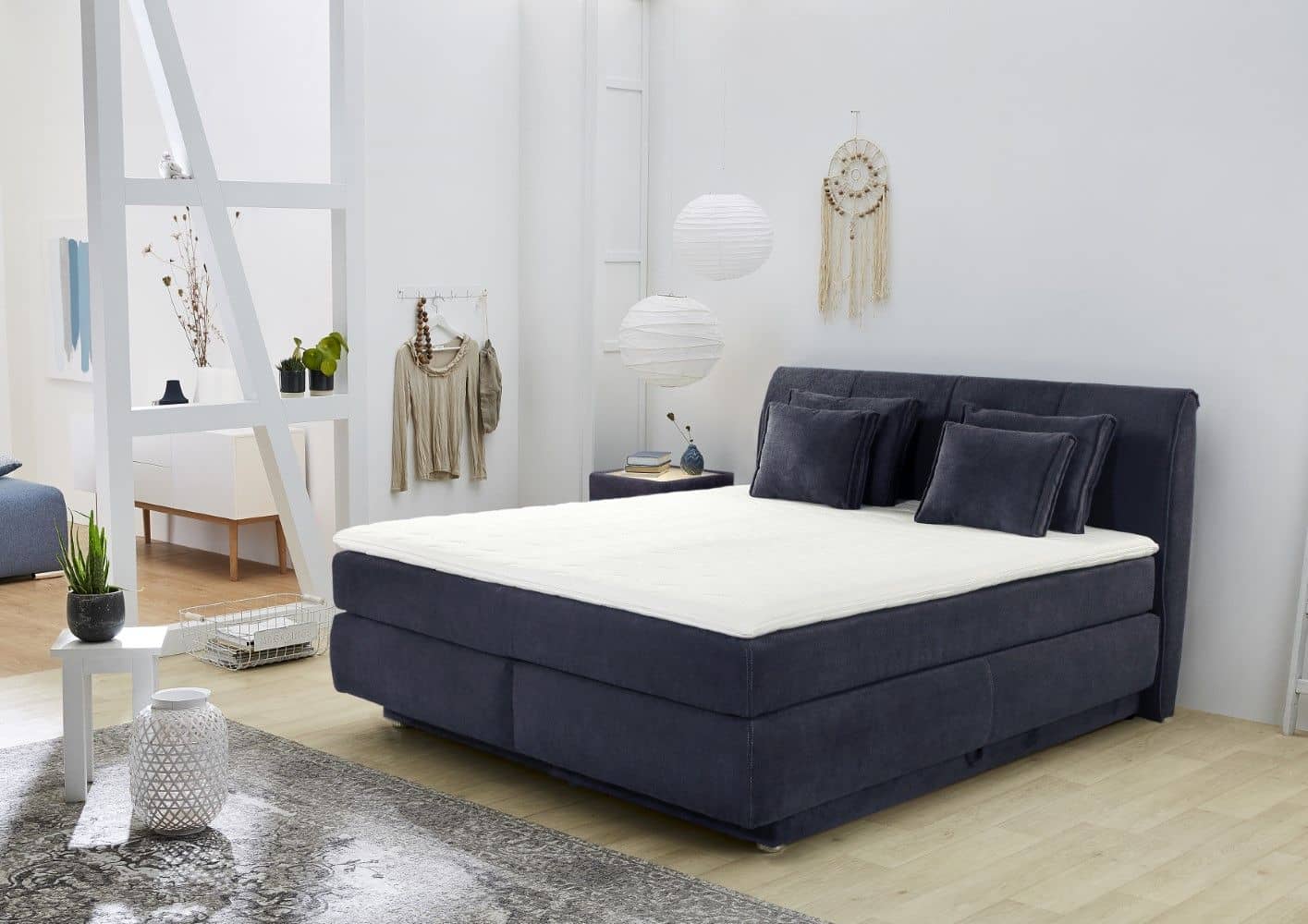 Boxspringbett Carla 180x200 mit Bettkasten - Jockenhöfer Boxspringbett Carla 180x200 mit Bettkasten - Jockenhöfer