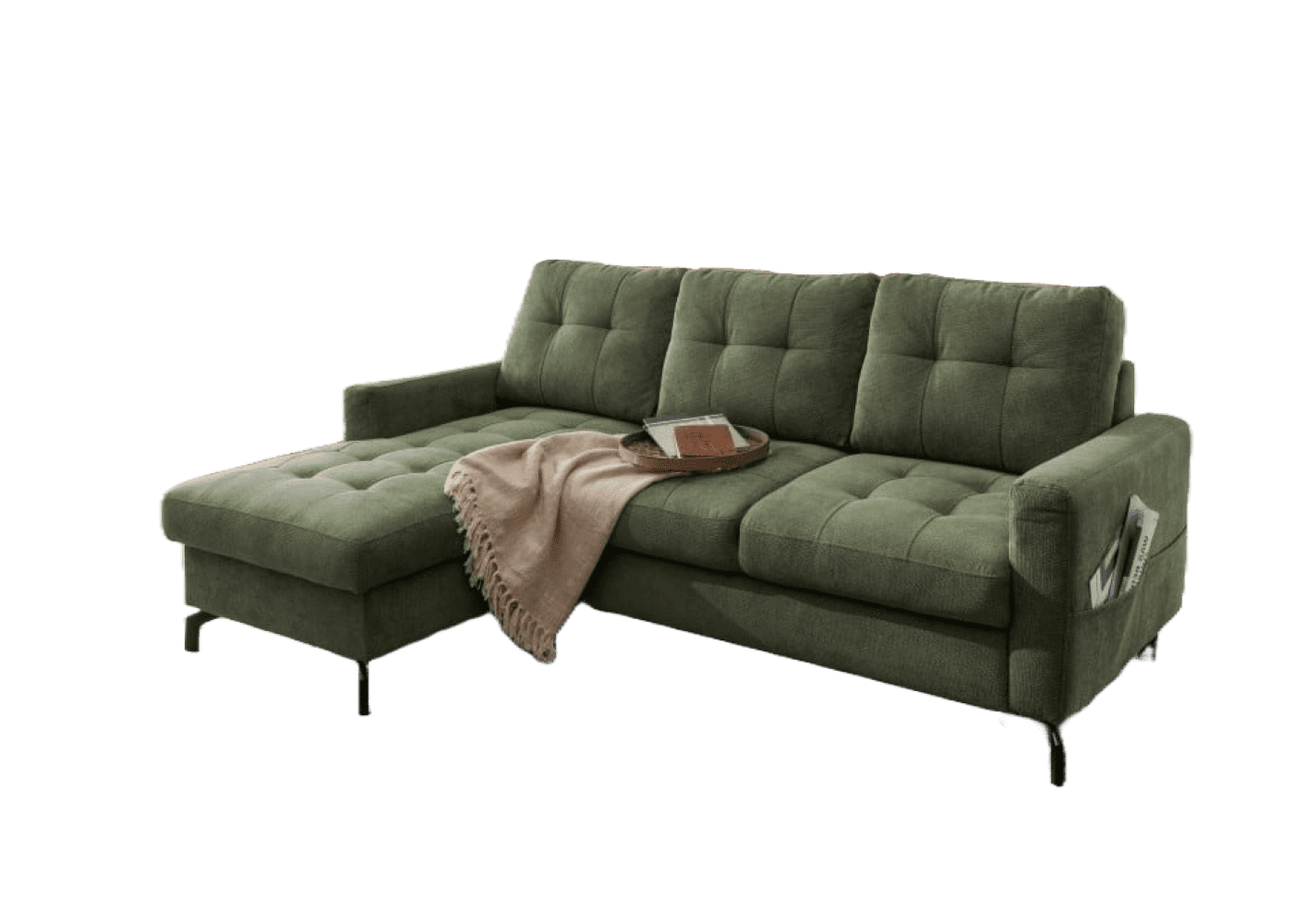 Benformato Sofa Treviso: Schlaffunktion, Bettkasten & Luxus-Mikrofaser Benformato Sofa Treviso: Schlaffunktion, Bettkasten & Luxus-Mikrofaser