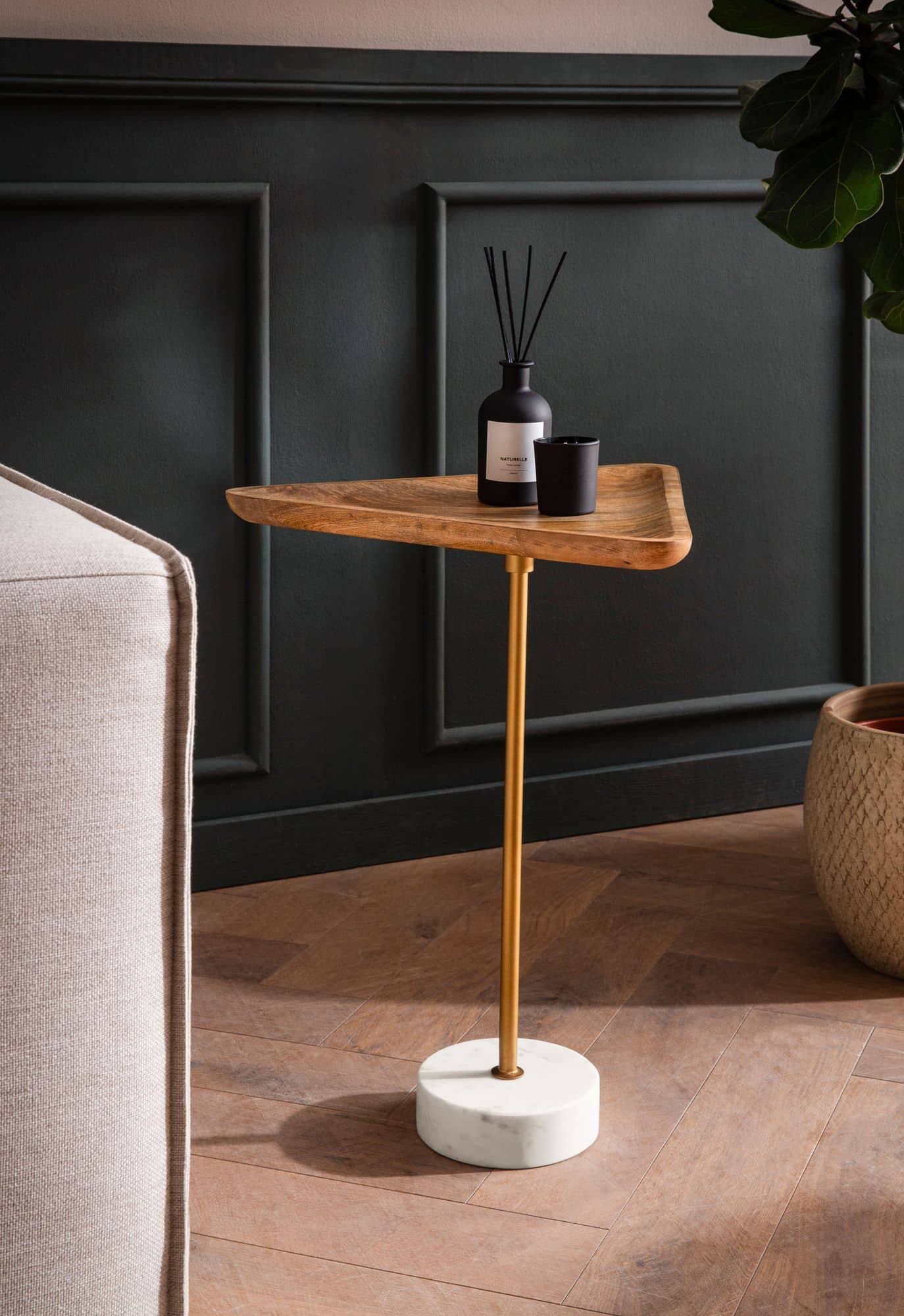 Beistelltisch Mango Massivholz Echter Marmor 45x40x55 cm Anstelltisch Beistelltisch Mango Massivholz Echter Marmor 45x40x55 cm Anstelltisch