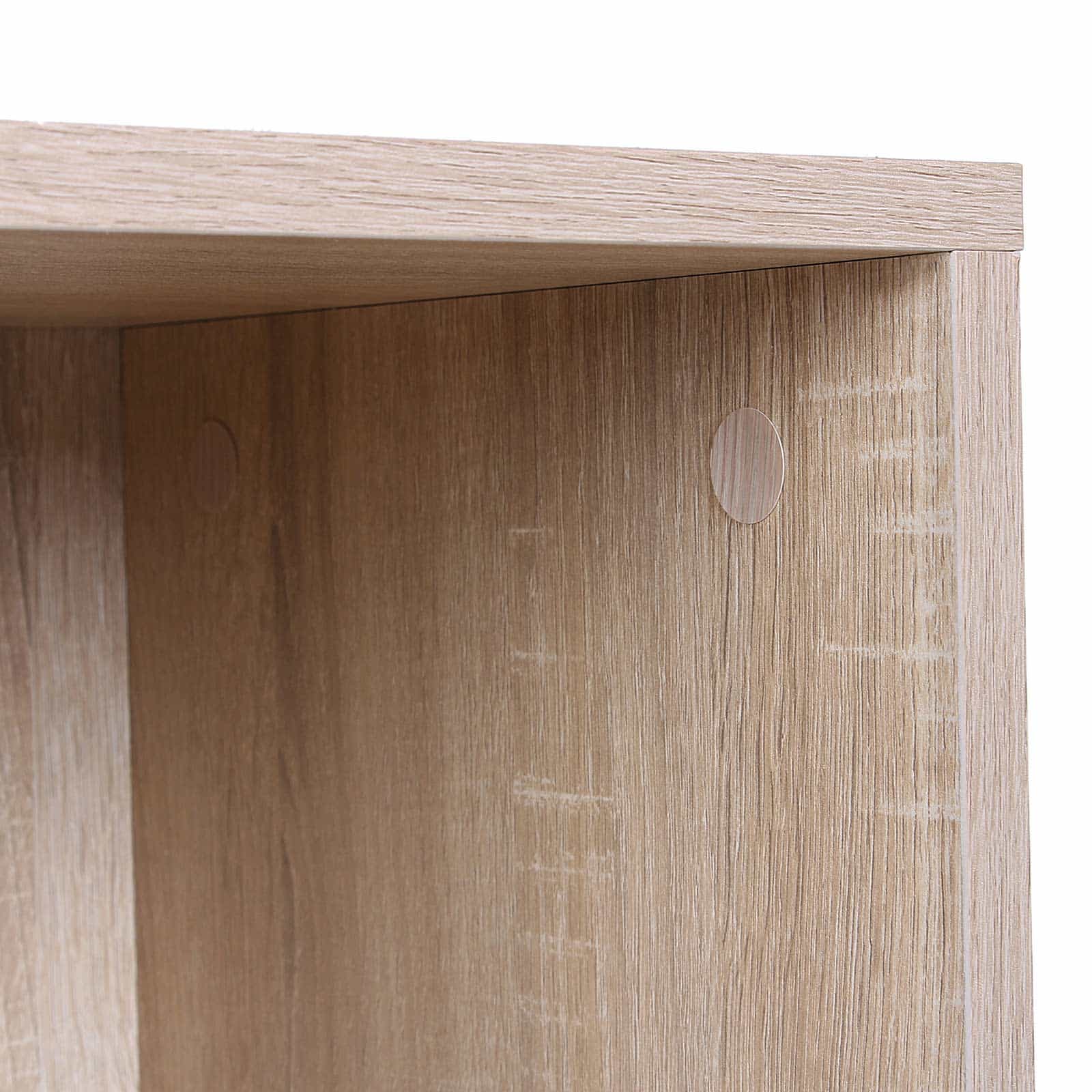 Bücherregal mit 6 Fächern Holzoptik-LBC203H Bücherregal mit 6 Fächern Holzoptik-LBC203H