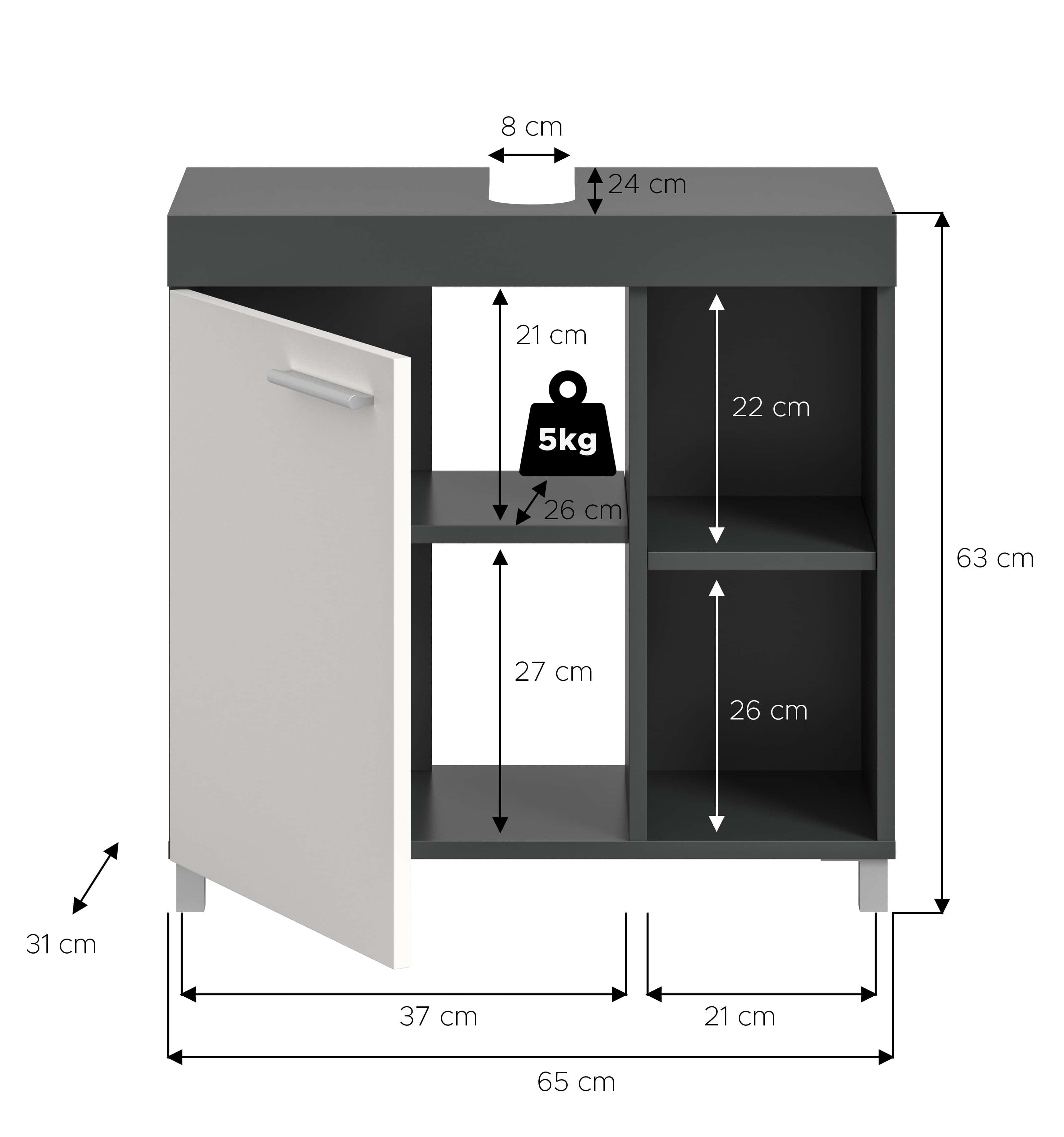 Noah Waschbeckenunterschrank