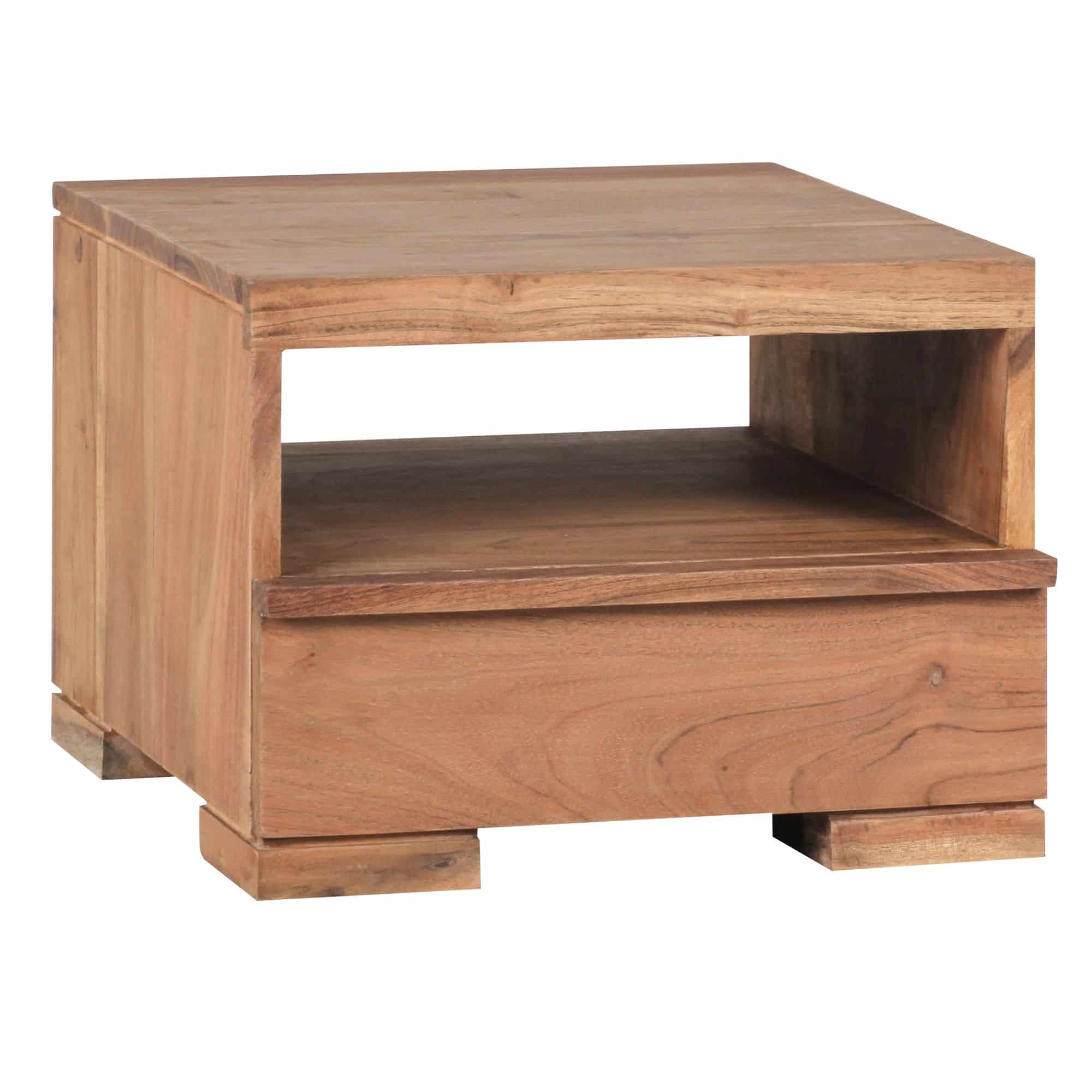 38522-WOHNLING-Nachttisch-MUMBAI-Massiv-Holz-Akazie-Nacht-Kommode-30-cm-1-Schublade-Ablage-Nachtschrank-Landhaus-Stil-Echt-Holz-Nako-Konsole-Nachttisch-Schlafzimmer-Designer-indisc Nachttisch MUMBAI Massiv-Holz Akazie Nacht-Kommode 30 cm 1 Schublade Ablage Nachtschrank Landhaus-Stil Echt-Holz