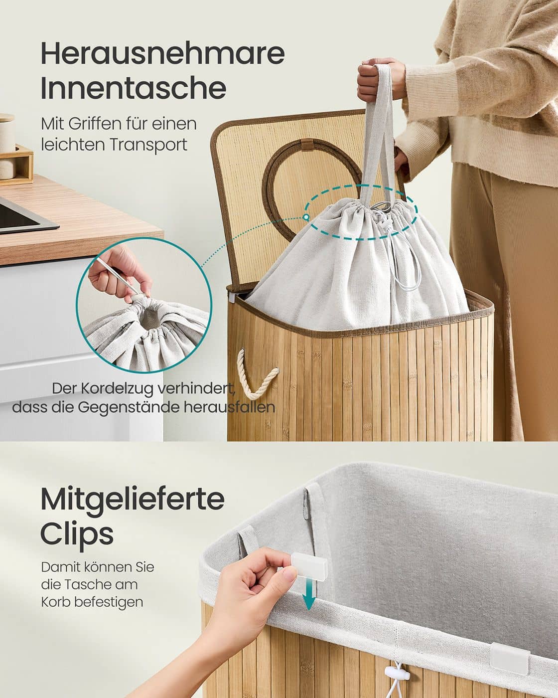 Pfandflaschen-Sammelbehälter 95 L mit Loch und Deckel