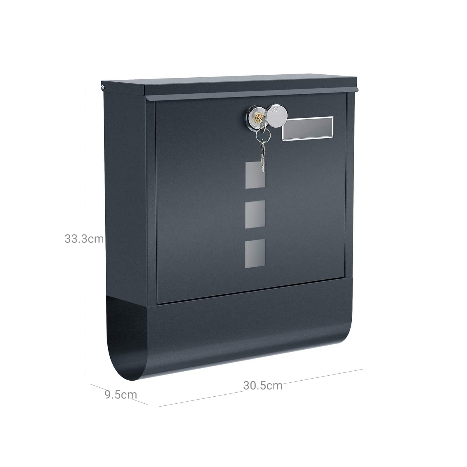 Briefkasten Wandmontage-B34GMB20AG Briefkasten Wandmontage-B34GMB20AG