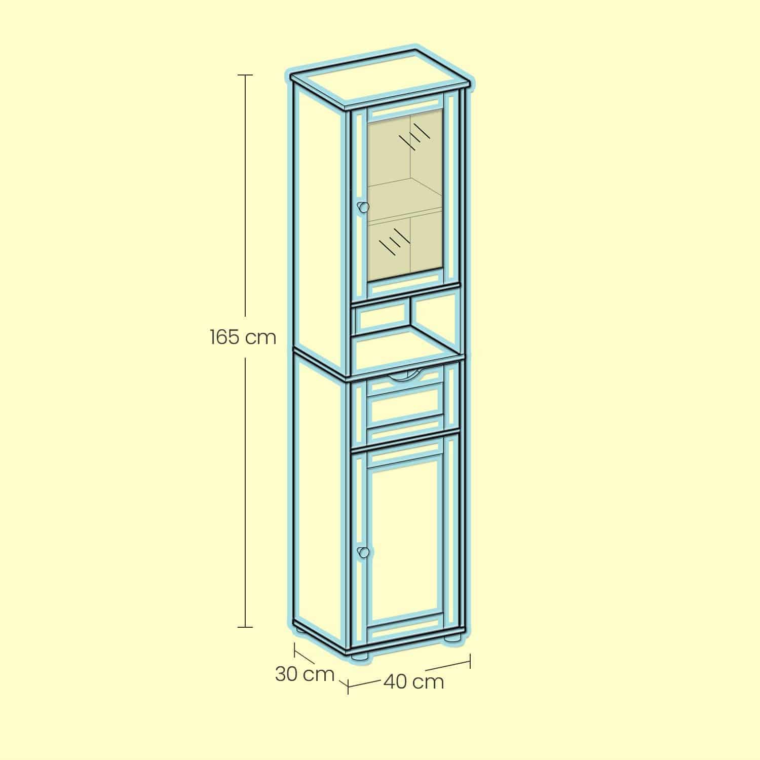Badezimmerschrank, Badschrank, Hochschrank Badezimmerschrank, Badschrank, Hochschrank