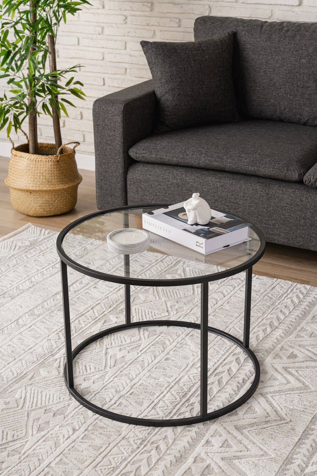 Berlin - Black 60 - Couchtisch