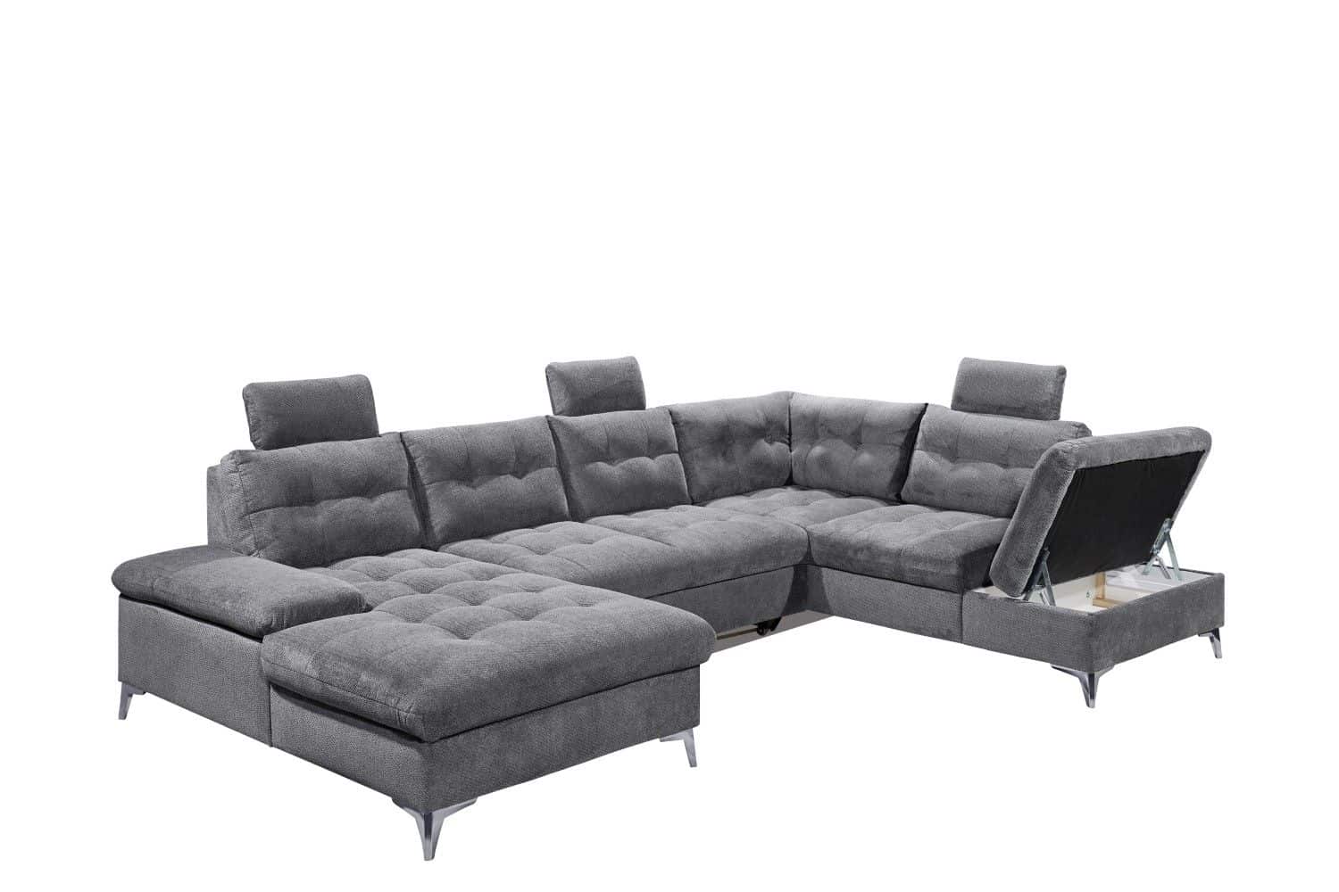 Wohnlandschaft Evora – ED Exciting Desig | Mikrofaser Vinci