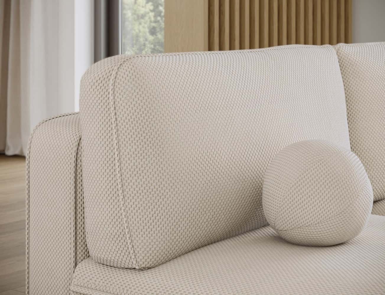 Ecksofa Livosa mit Schlaffunktion & Bettkasten | Eltap | Calmora