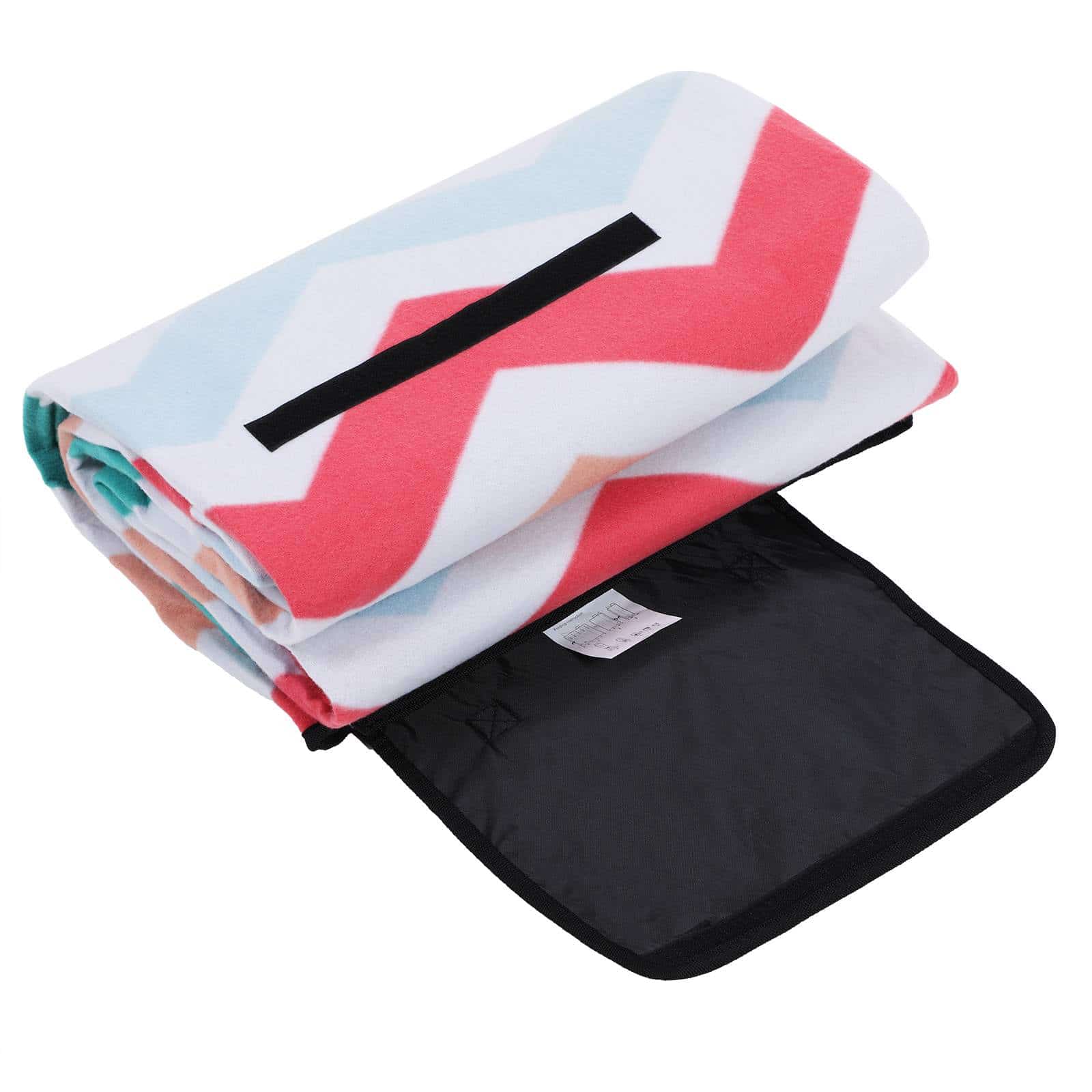 Picknickdecke Flanell ZickZack XXL-GCM70KW Picknickdecke Flanell ZickZack XXL-GCM70KW