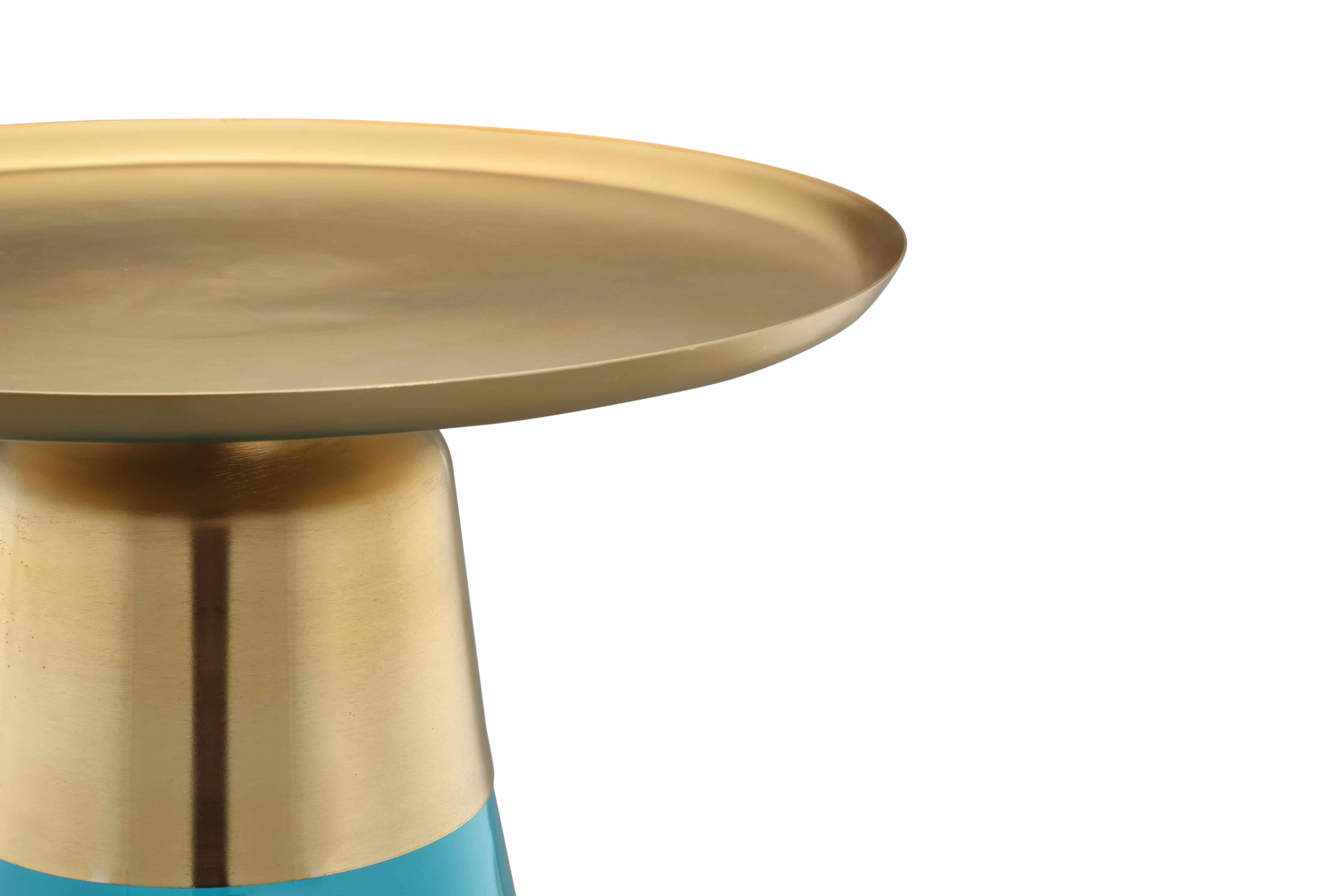 Beistelltisch Roman 225 Rosa / Gold