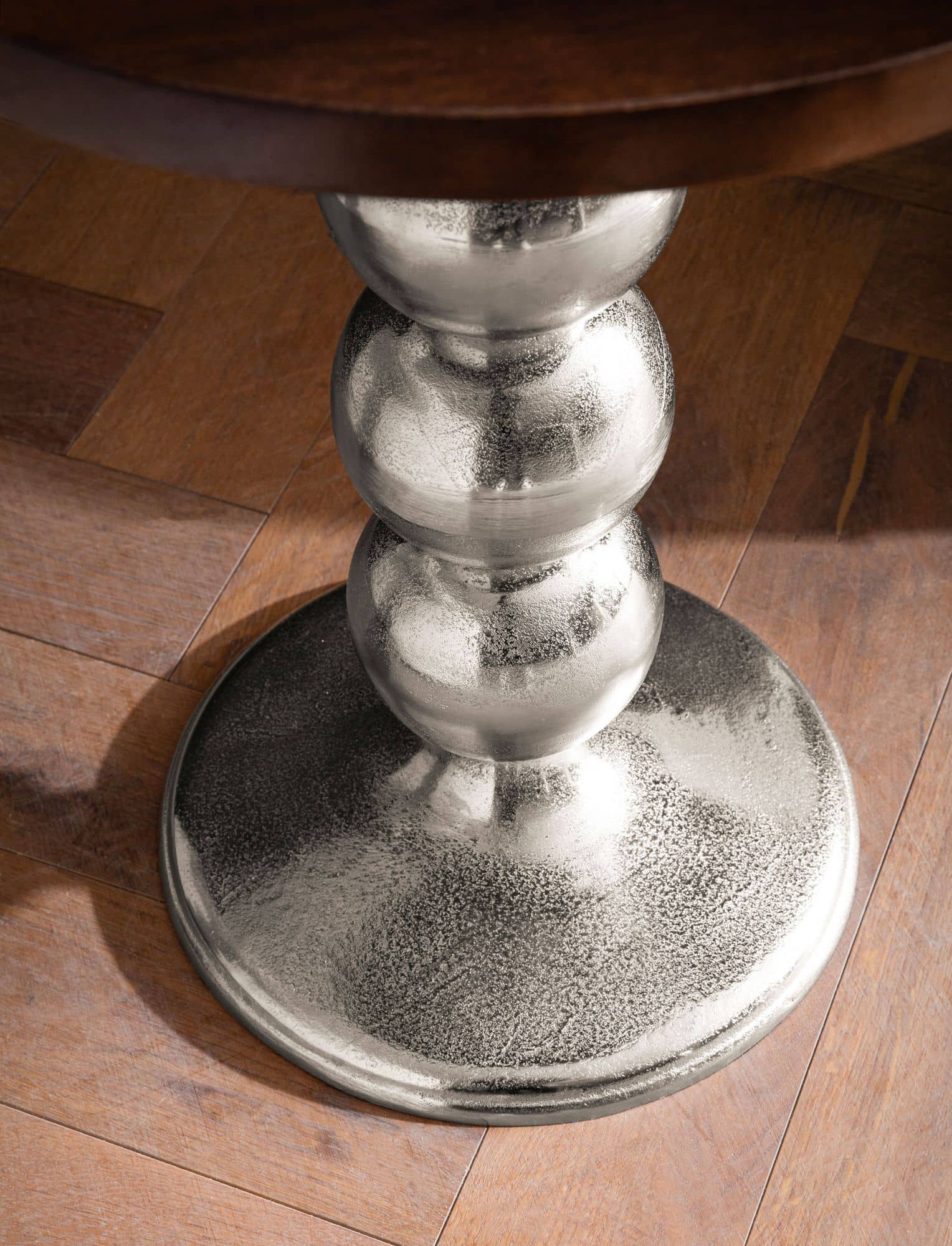 Beistelltisch Mango Massivholz Metall 50x50x61 Beistelltisch Mango Massivholz Metall 50x50x61