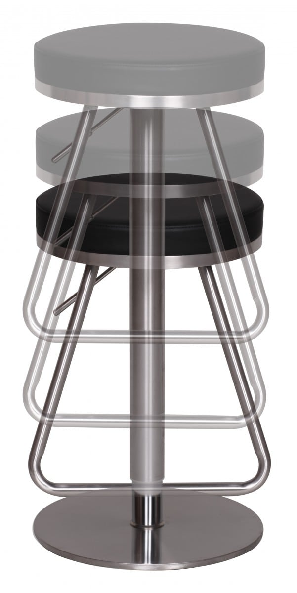 32826-Wohnling-DURABLE-M6-Barhocker-Tresenhocker-Ede_4 Einladender Edelstahl Barhocker für Ihr Zuhause