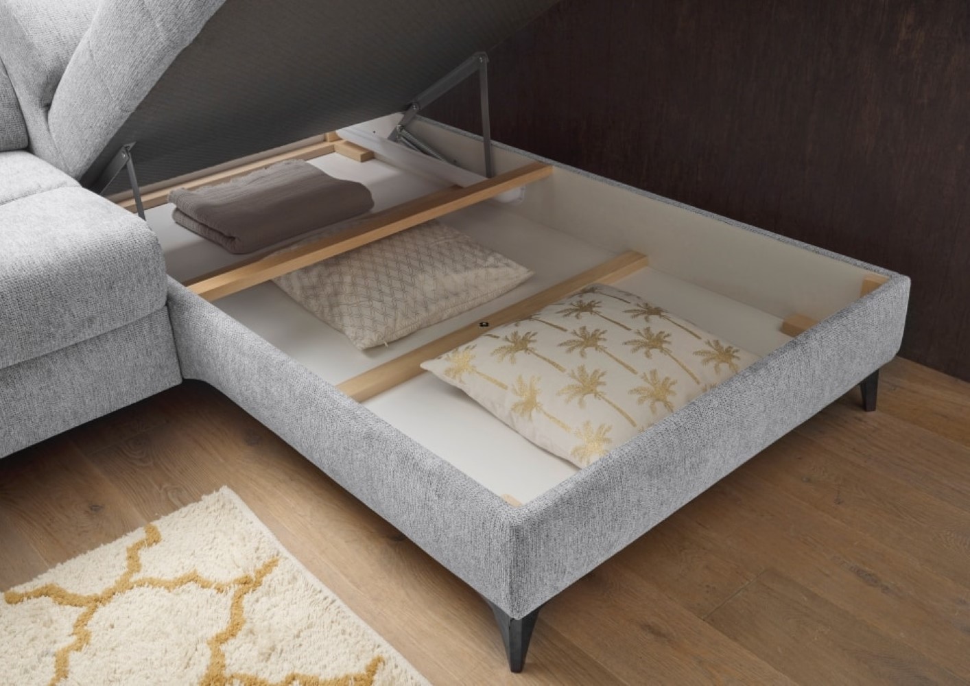 Ecksofa mit Schlaffunktion Sydney - ED Exciting Design
