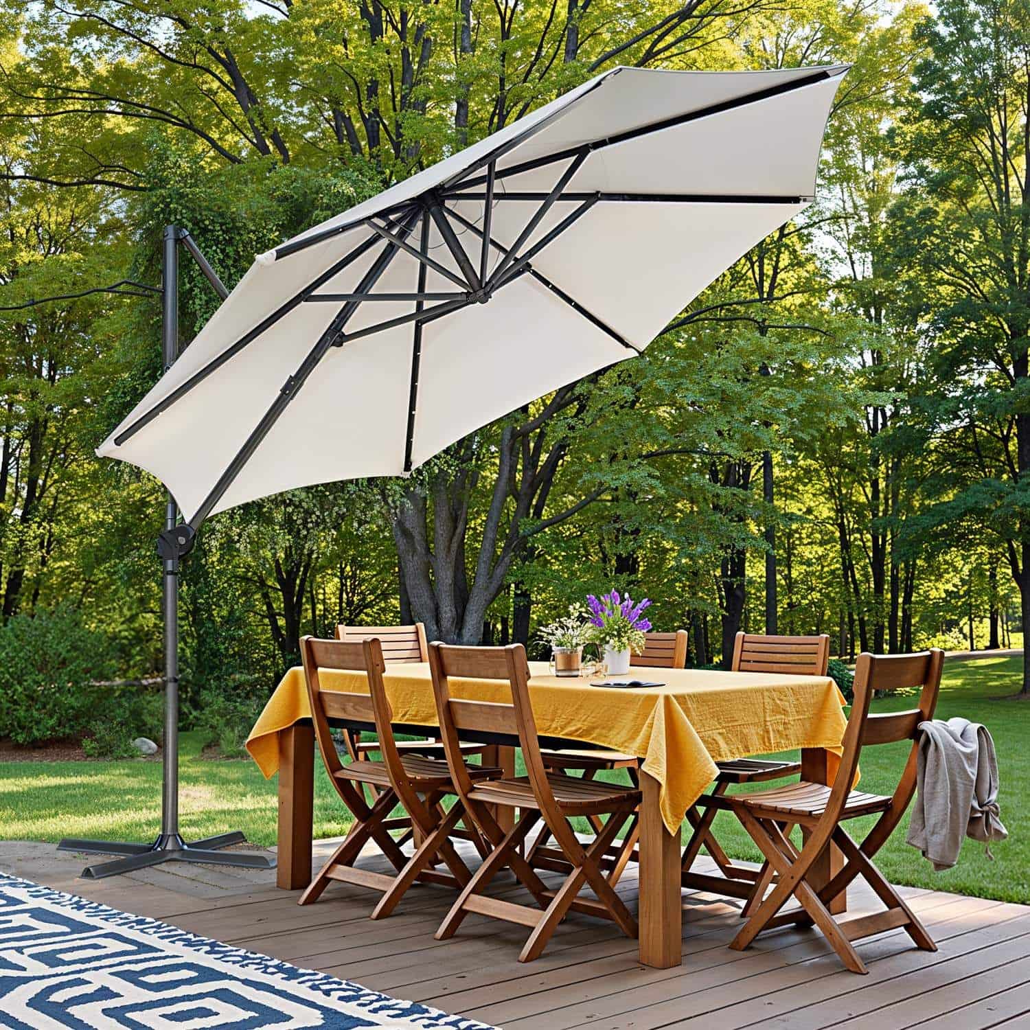 Sonnenschirm, Ampelschirm, 300 cm Sonnenschirm, Ampelschirm, 300 cm