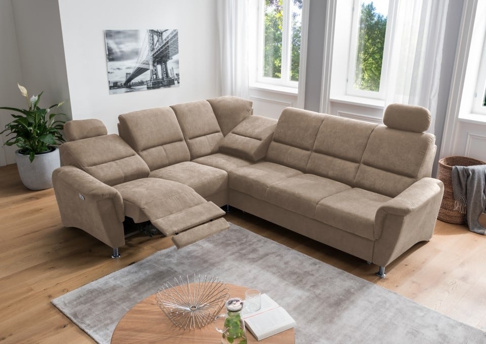 Ecksofa Parole von Benformato: Multifunktionaler Luxus mit Schlaffunktion und Relaxfunktion für Ihr Zuhause Ecksofa Parole von Benformato: Multifunktionaler Luxus mit Schlaffunktion und Relaxfunktion für Ihr Zuhause