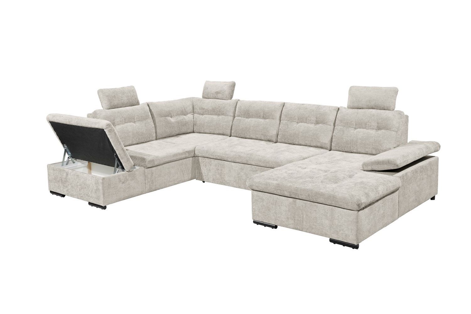 Wohnlandschaft Ronda Ed Exciting Design mit Schlaffunktion