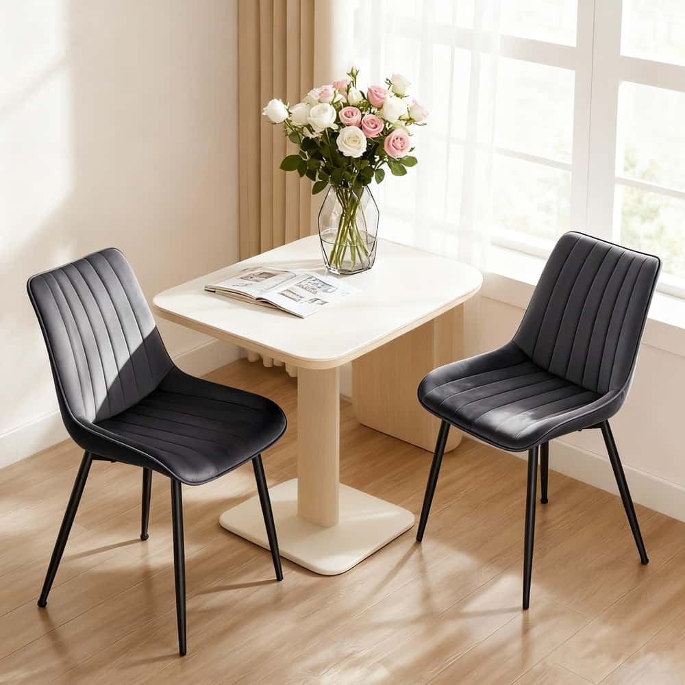 2 Esszimmerstühle, Küchenstuhl, Stahlbeine