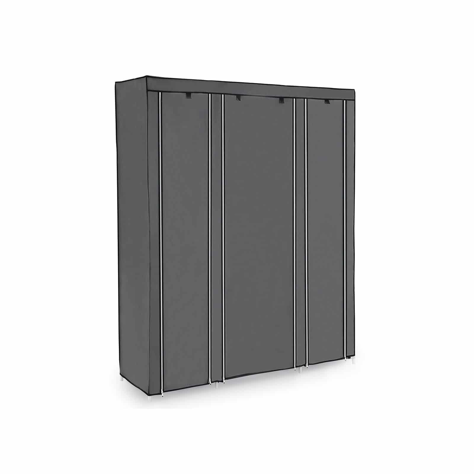 Kleiderschrank 175 x 150 cm Grau-B34LSF03G Kleiderschrank 175 x 150 cm Grau-B34LSF03G