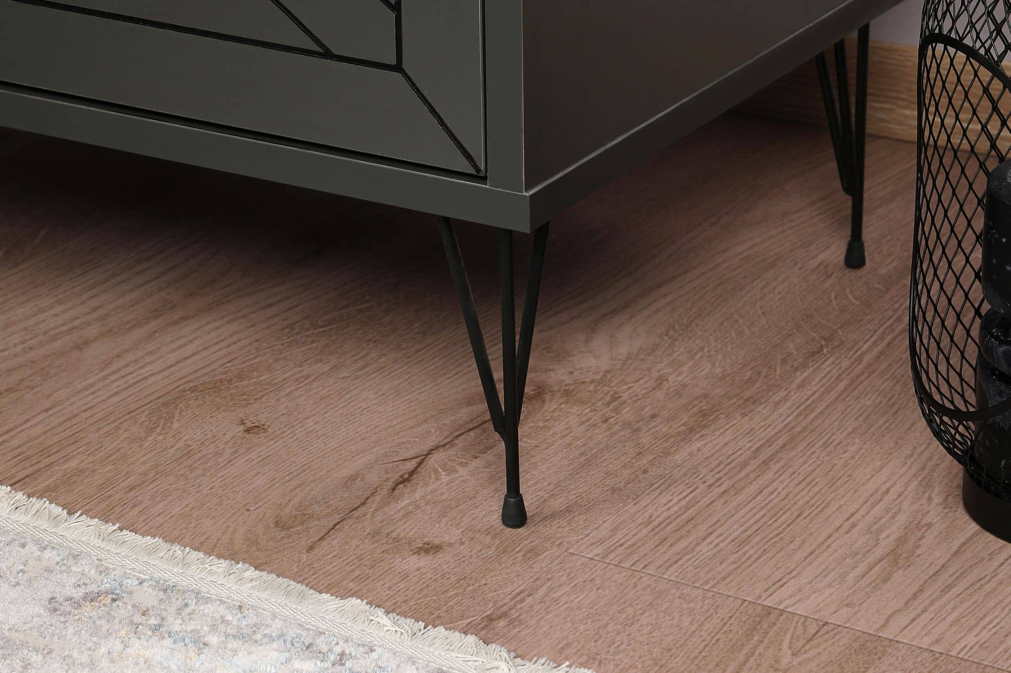 Luna - weiß - Nachttisch