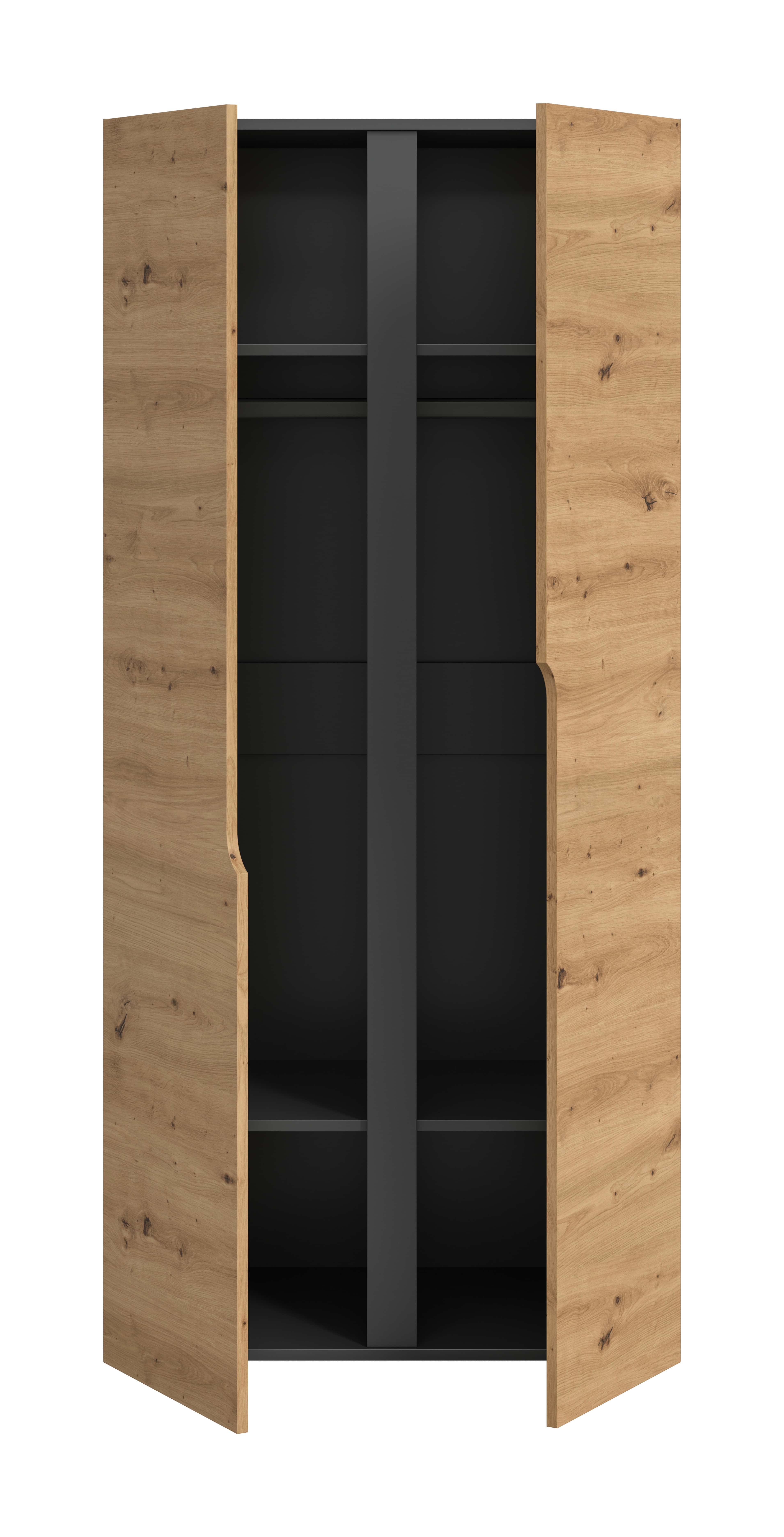 Anga Kleiderschrank 2-türig