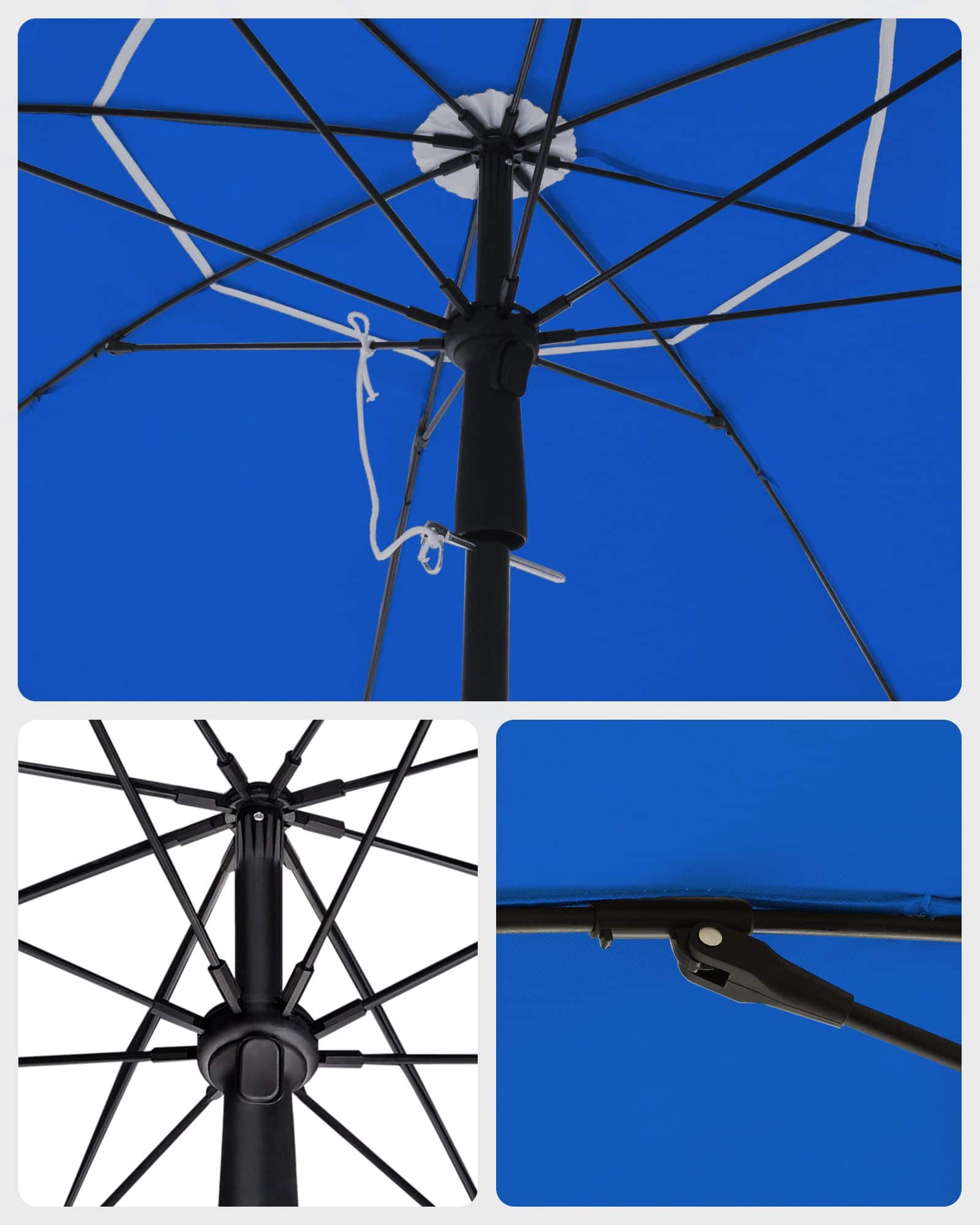 Sonnenschirm Ø 180 cm-GPU65BUV1 Sonnenschirm Ø 180 cm-GPU65BUV1